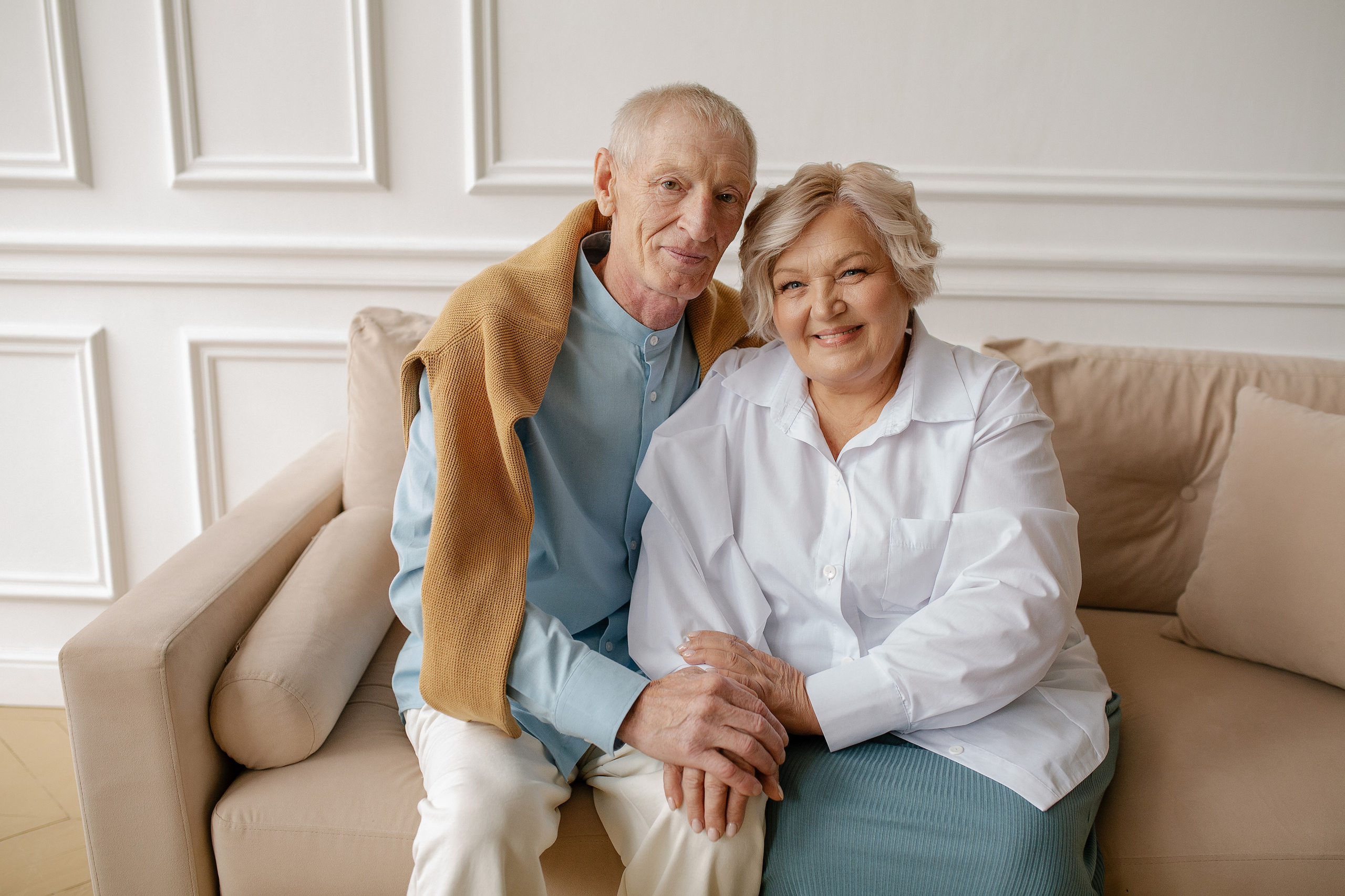 Фотосессия большой семьи в студии