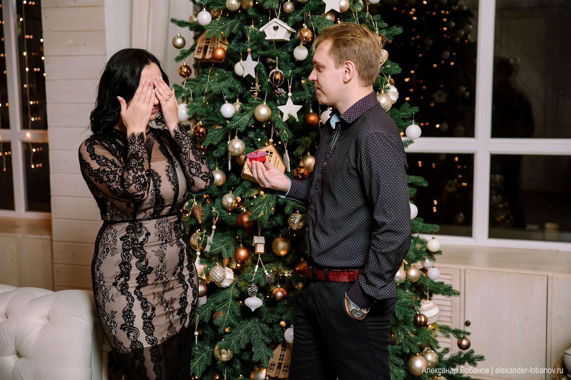 Новогодняя Love Story Ильи и Марьям