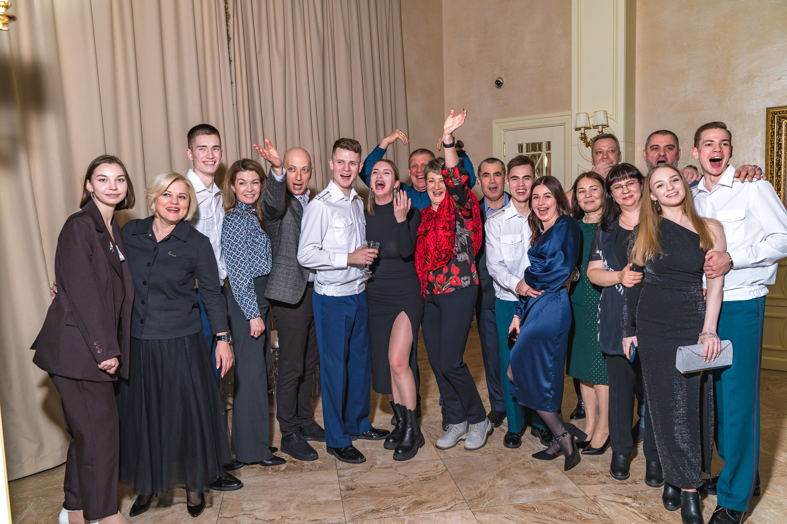 Фотосъемка выпуска военной академии и вручение дипломов