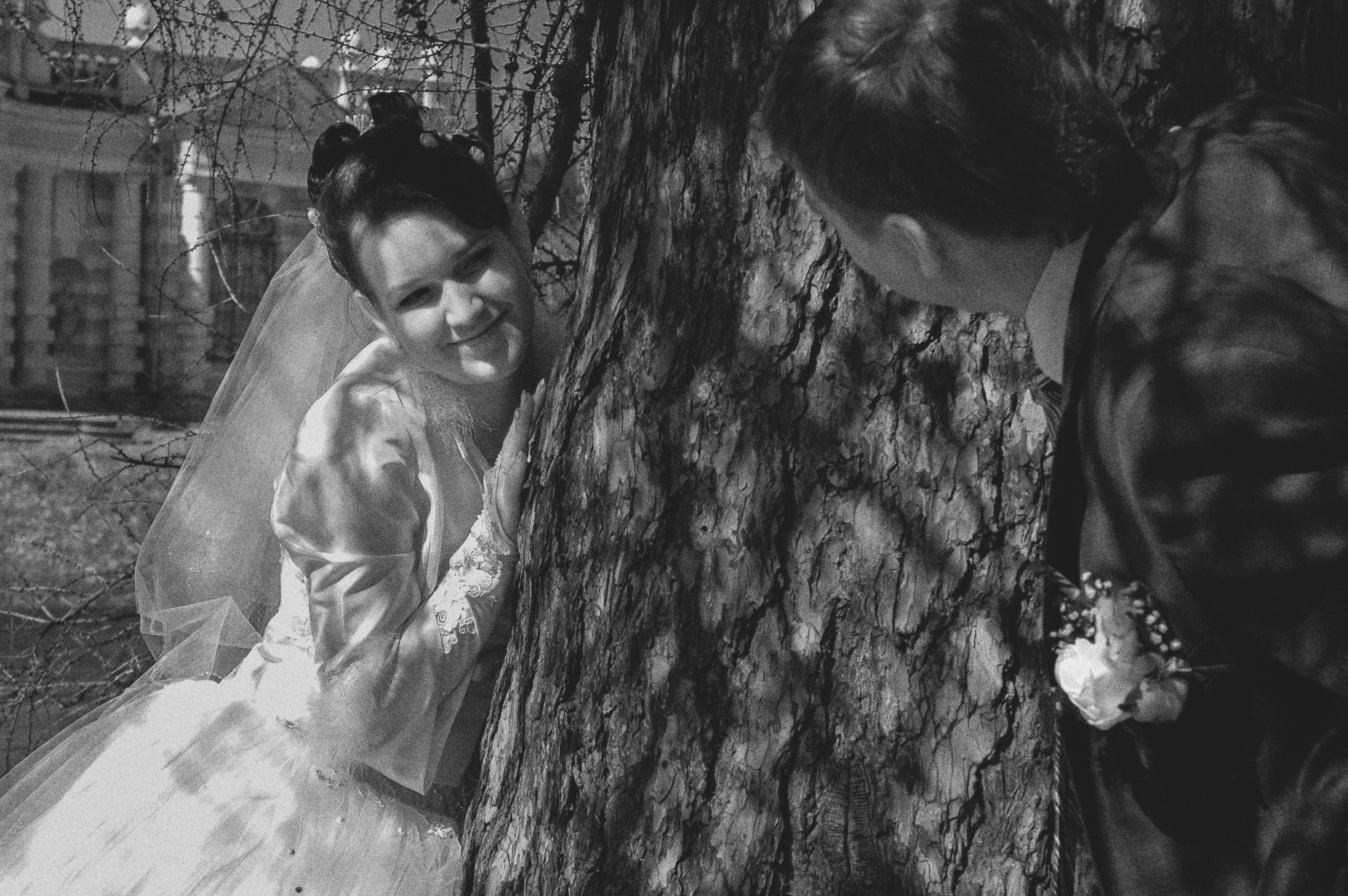 Кирилл и Анна. Свадьба в черно-белых фотографиях. Фотограф в городе Электросталь Ногинск Москва — Алексей Закхеев