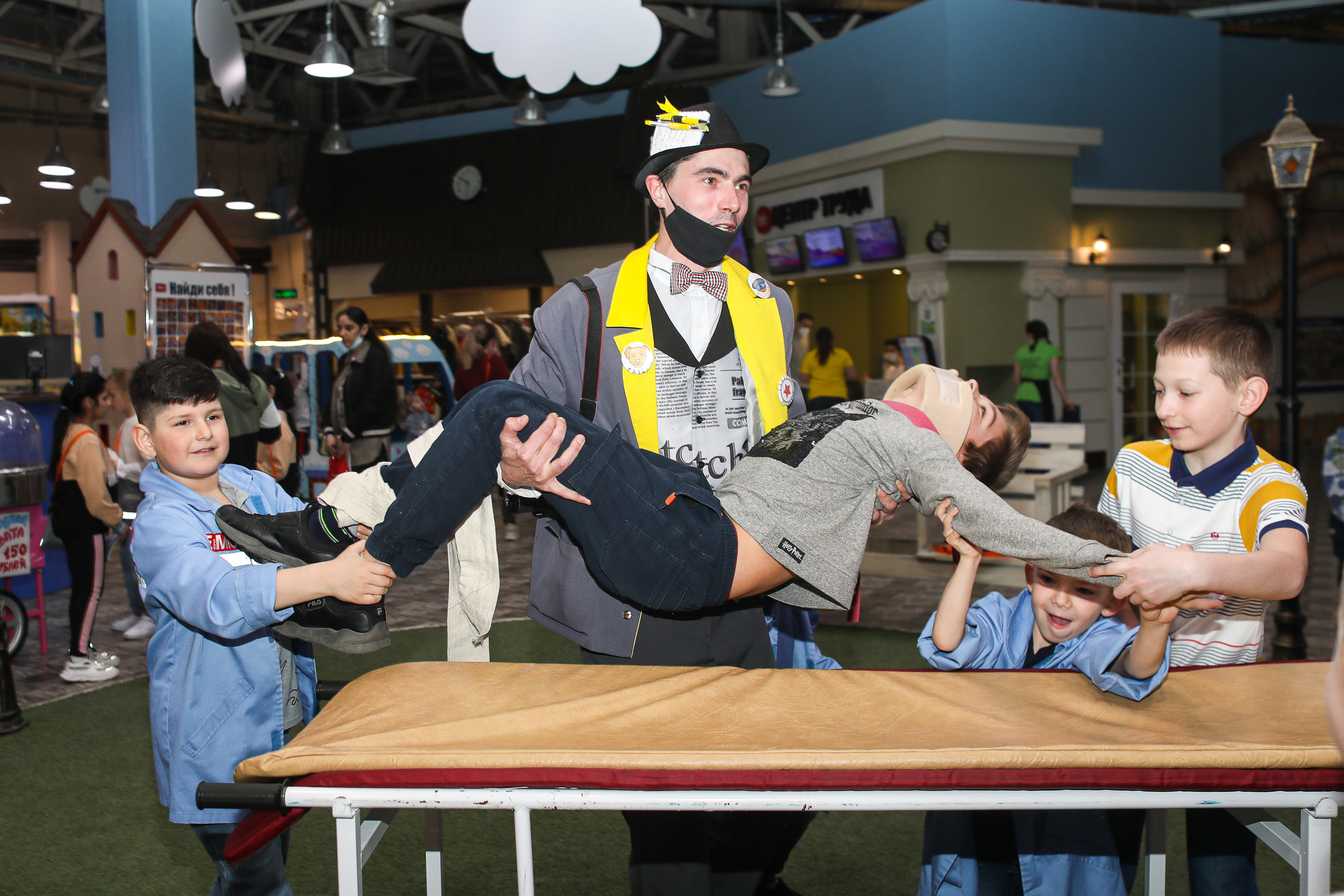 КидБург. Город профессий. Семейный фотограф в Санкт-Петербурге Ева Маркова