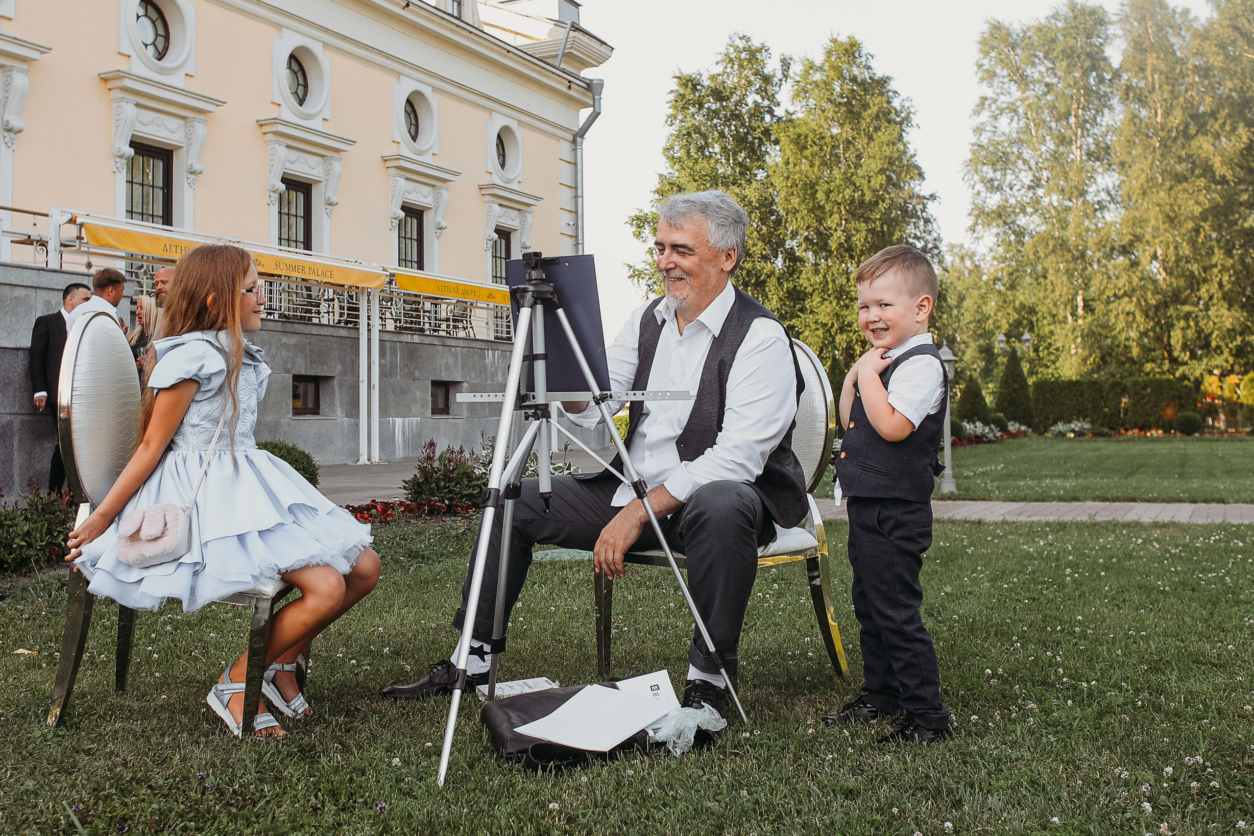 Летний дворец. Юбилей. Семейный фотограф в Санкт-Петербурге Ева Маркова