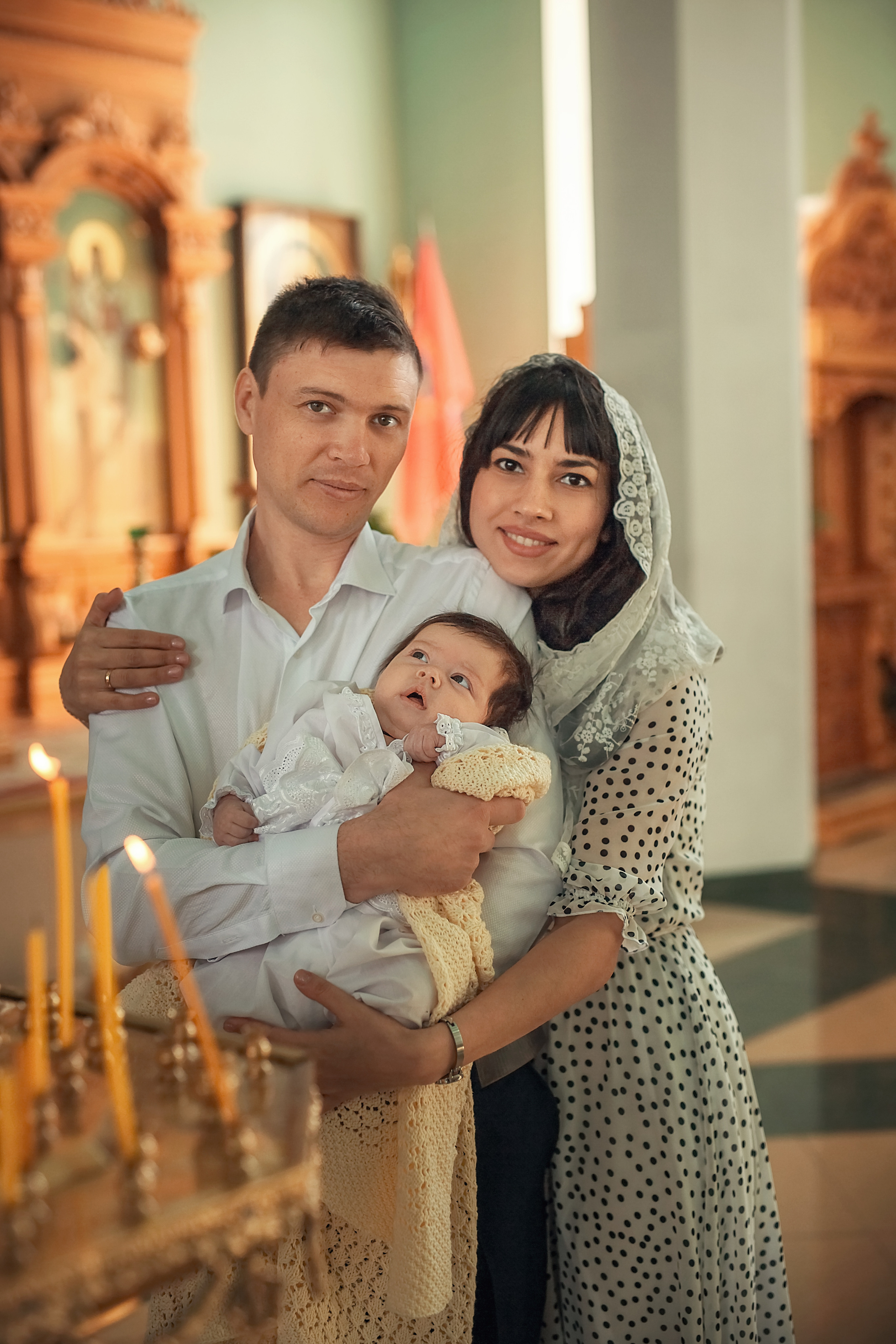 Крещение Ильи. г. Гулькевичи. Семейный и детский фотограф Екатерина Савёлова