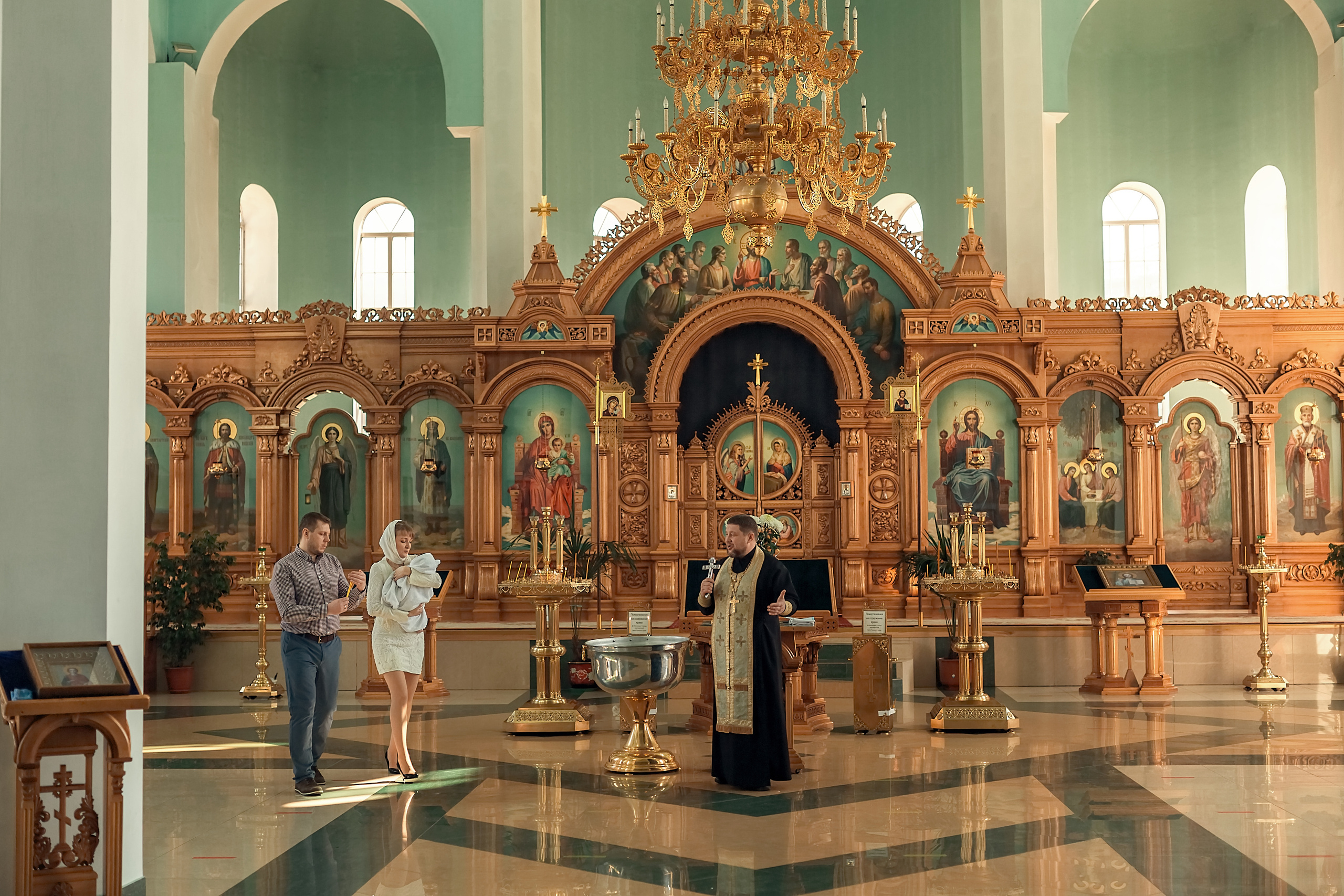 Крещение Ильи. г. Гулькевичи. Семейный и детский фотограф Екатерина Савёлова