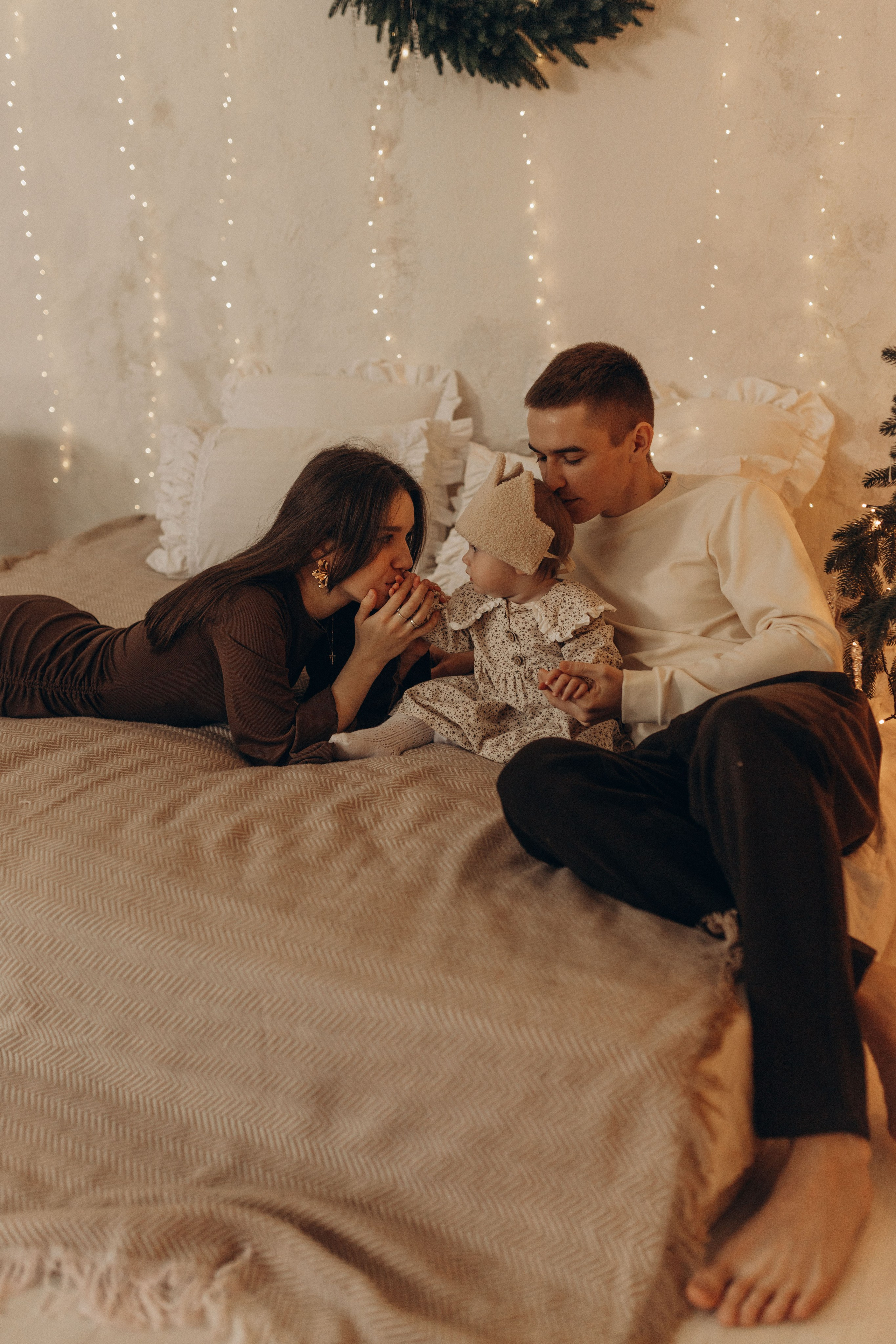 Новогодняя история Дмитрия, Полины и Анюты. Фотограф в Ставрополе Svetlana Matveeva