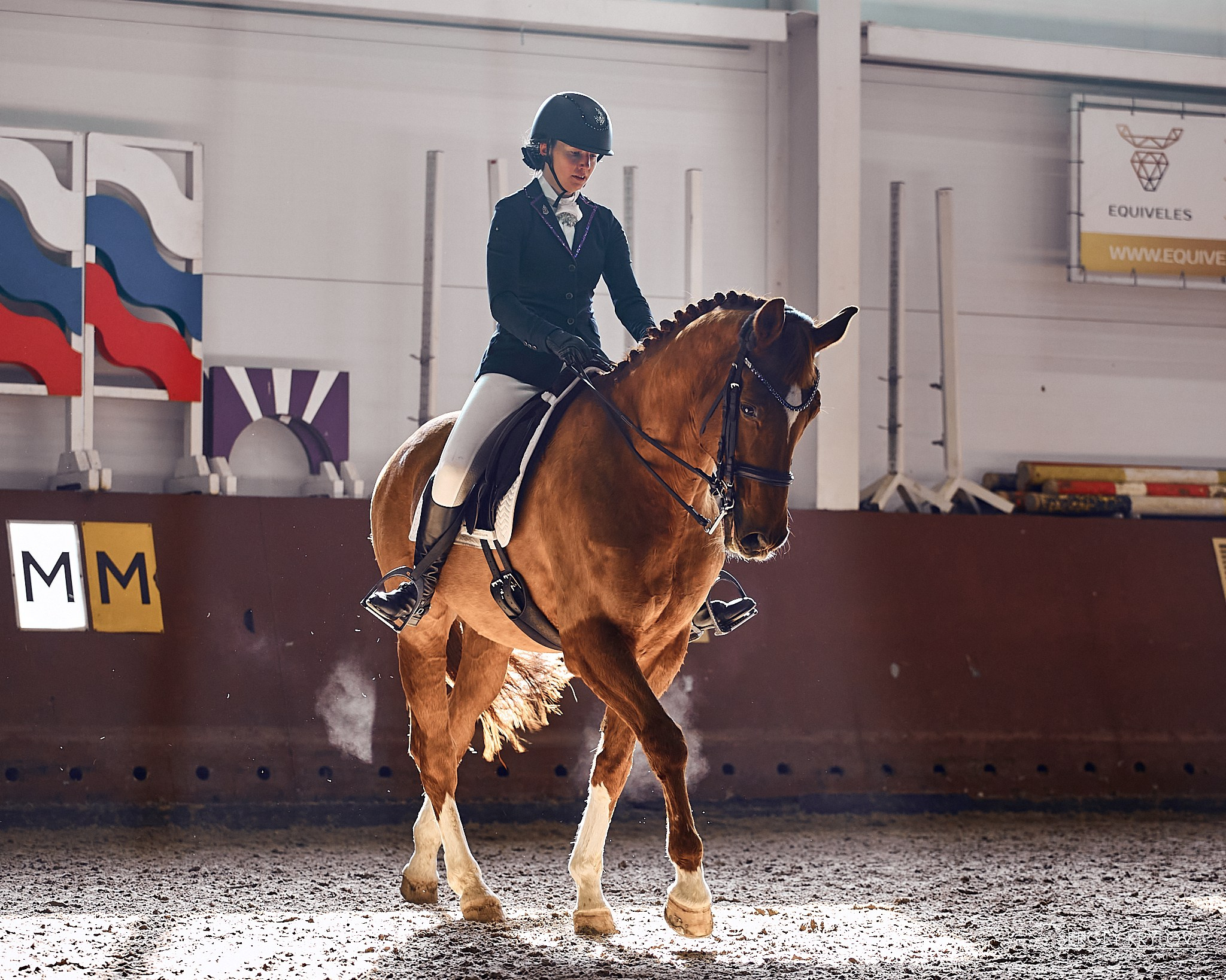 Конный фотограф. Съемка соревнований по конной выездке