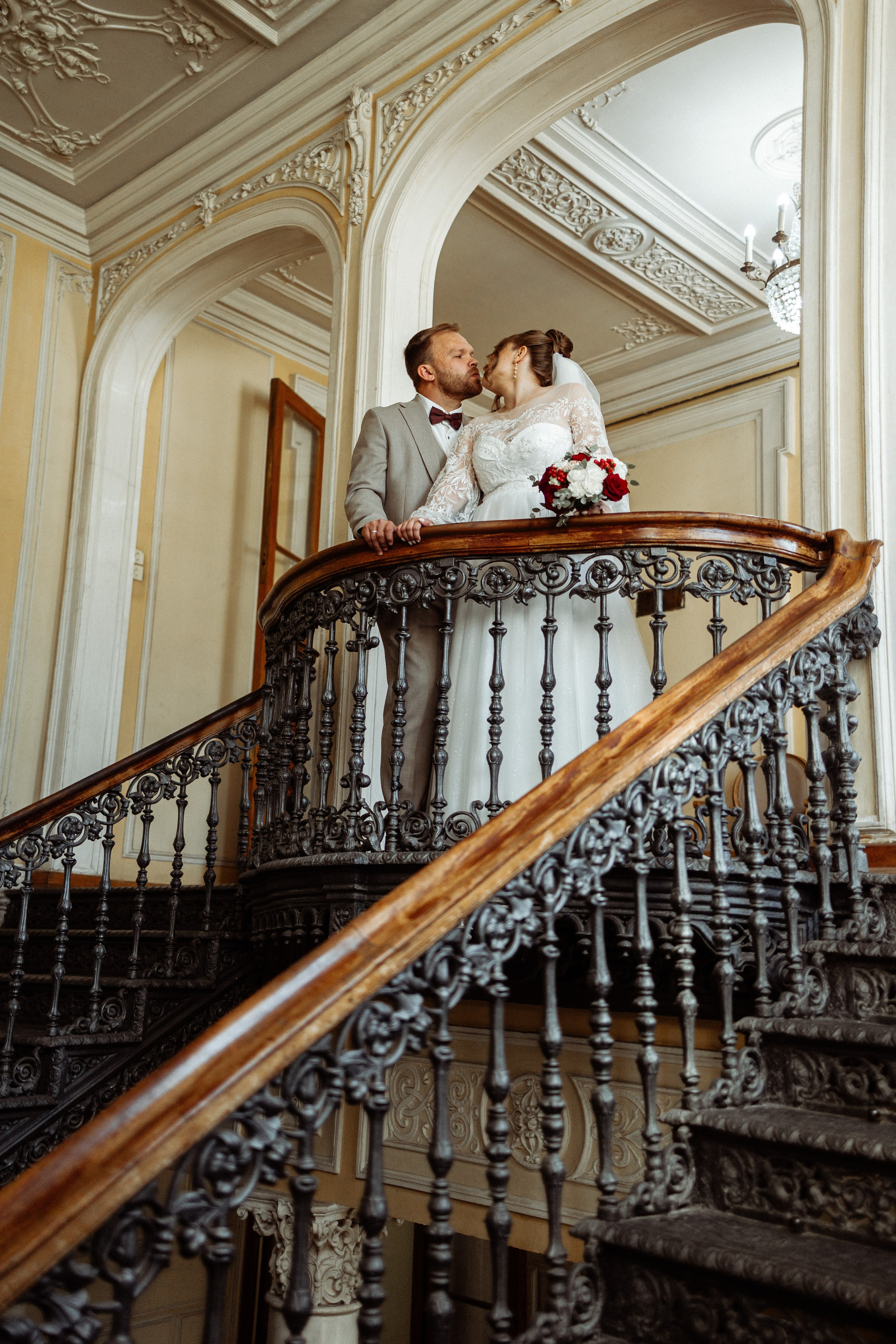 Библиотека имени Пушкина. Свадебный фотограф Маргарита Глумскова