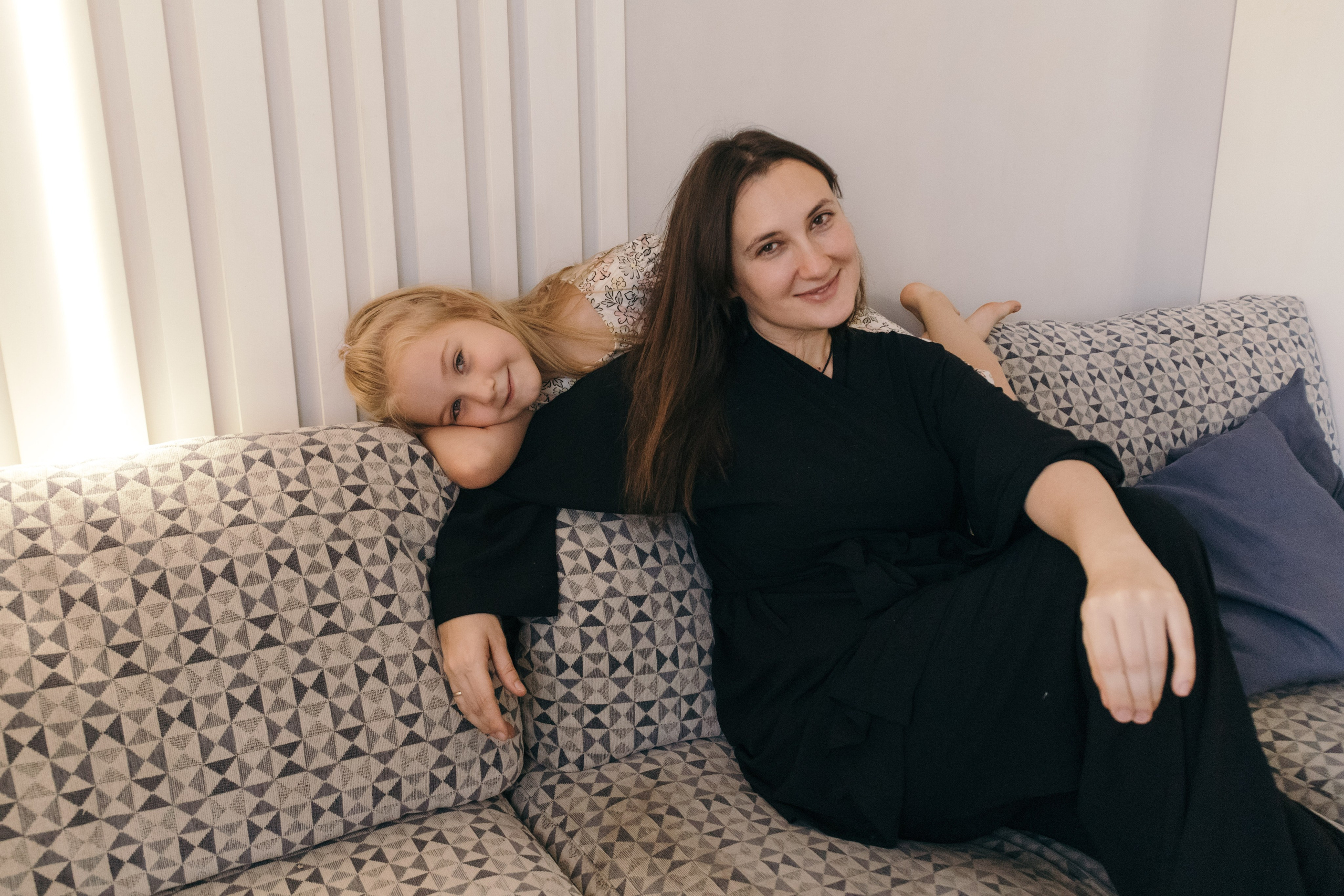 Семья и кошки. Фотограф Елена Балакина (Челябинск)