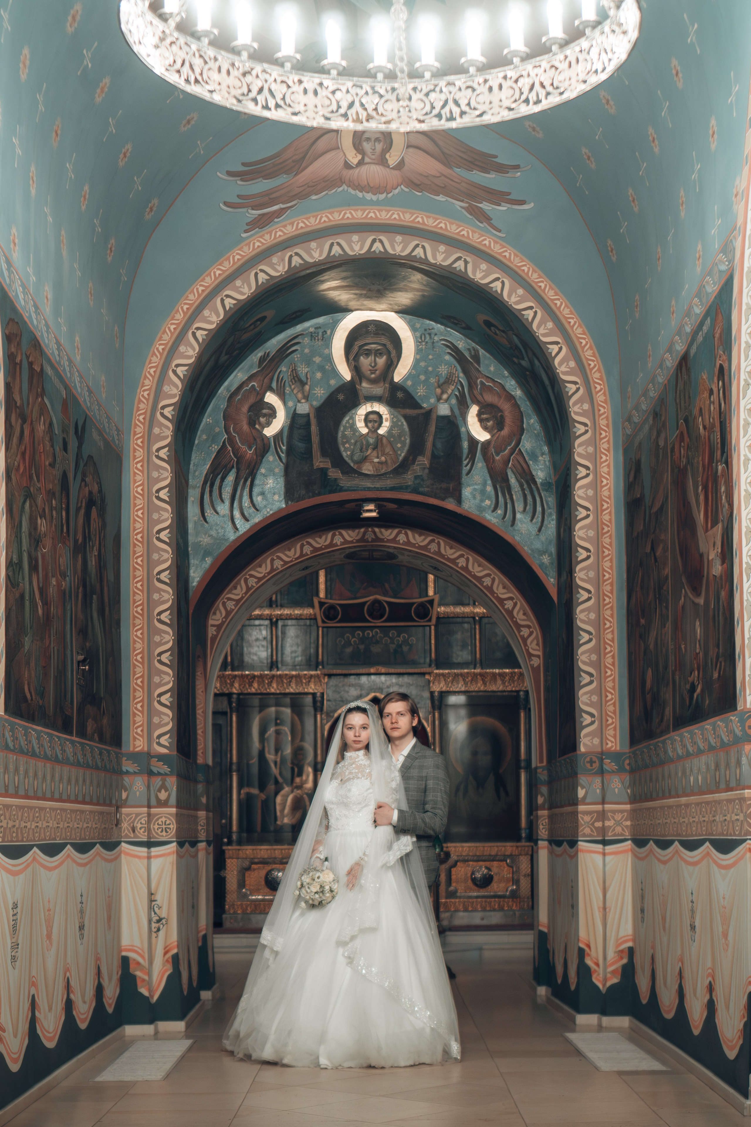 Венчание в Москве Евы и Даниила