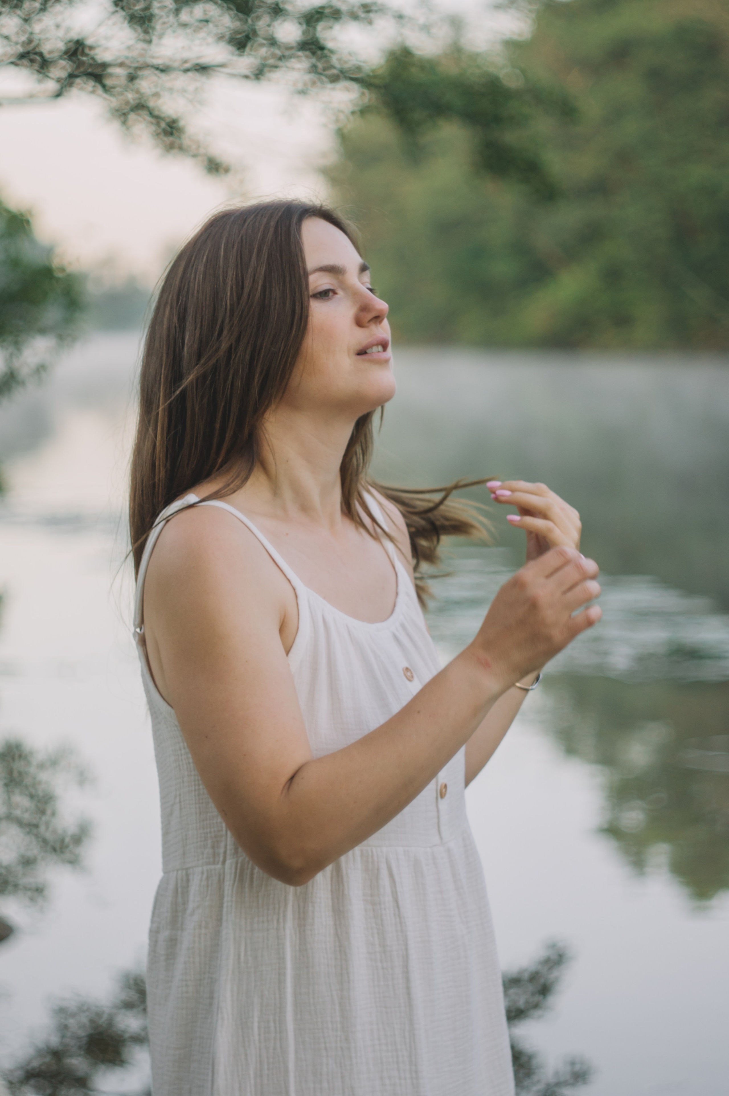 Марина. Рассвет. Фотограф Людмила Белова