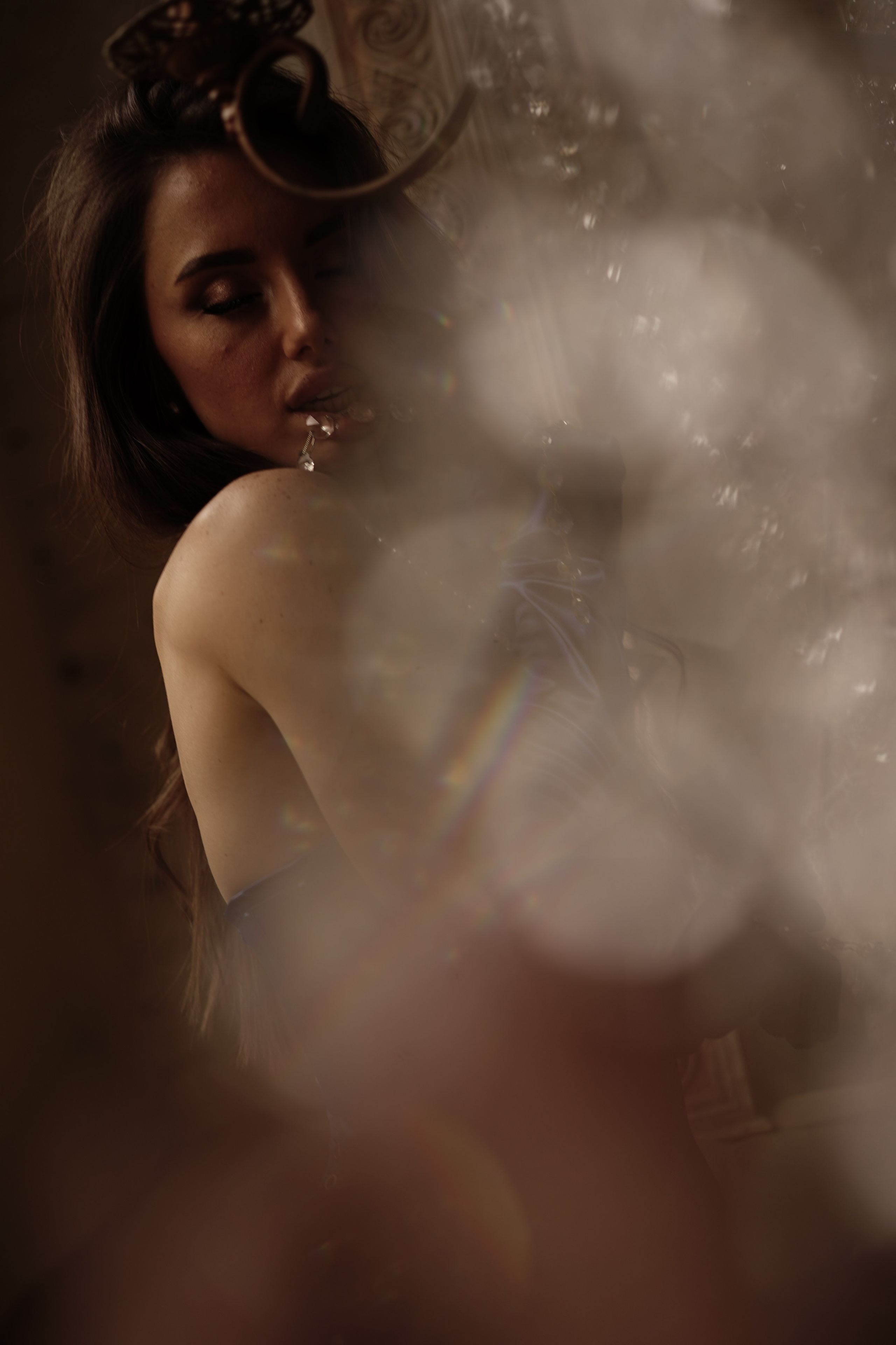 Будуарная фотосессия в студии г. Москва. Фотограф Екатеринбург Кокшарова Александра