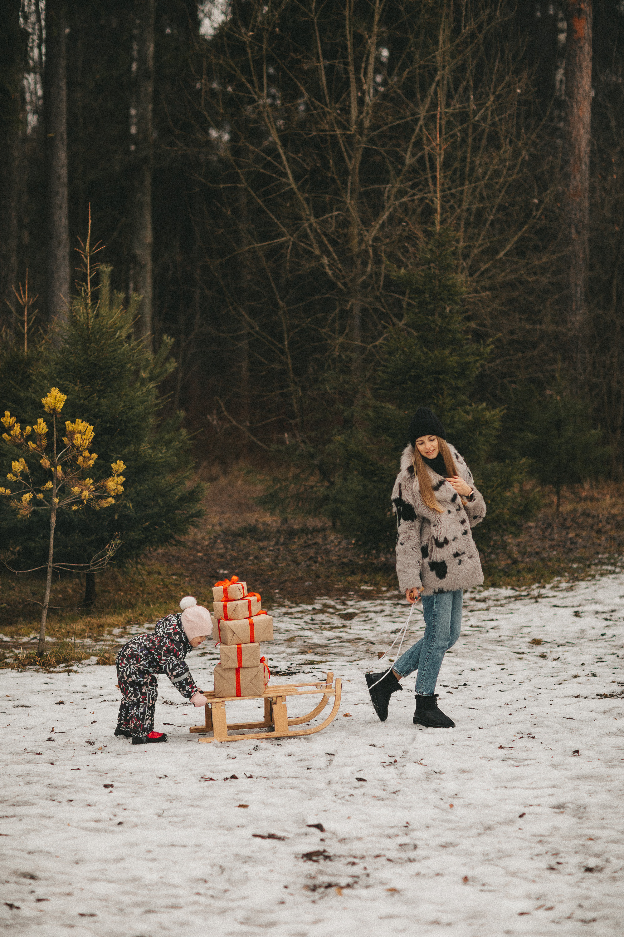 Новогодняя фотосессия 2022. Семейный и Lifestyle фотограф в Москве Маргарита Ермолова