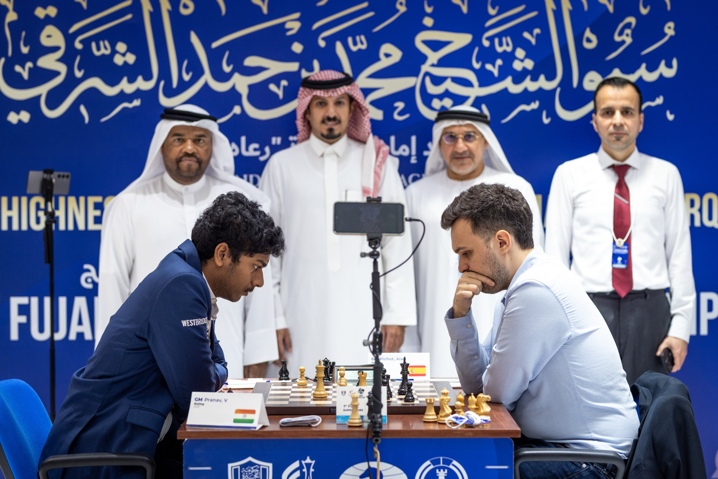 2025.09.01 1st. FUJAIRAH GLOBAL Chess Championship — Round9. Фотограф Анна Штурман (репортажная съёмка любых событий и мероприятий) Anna Shtourman photographer