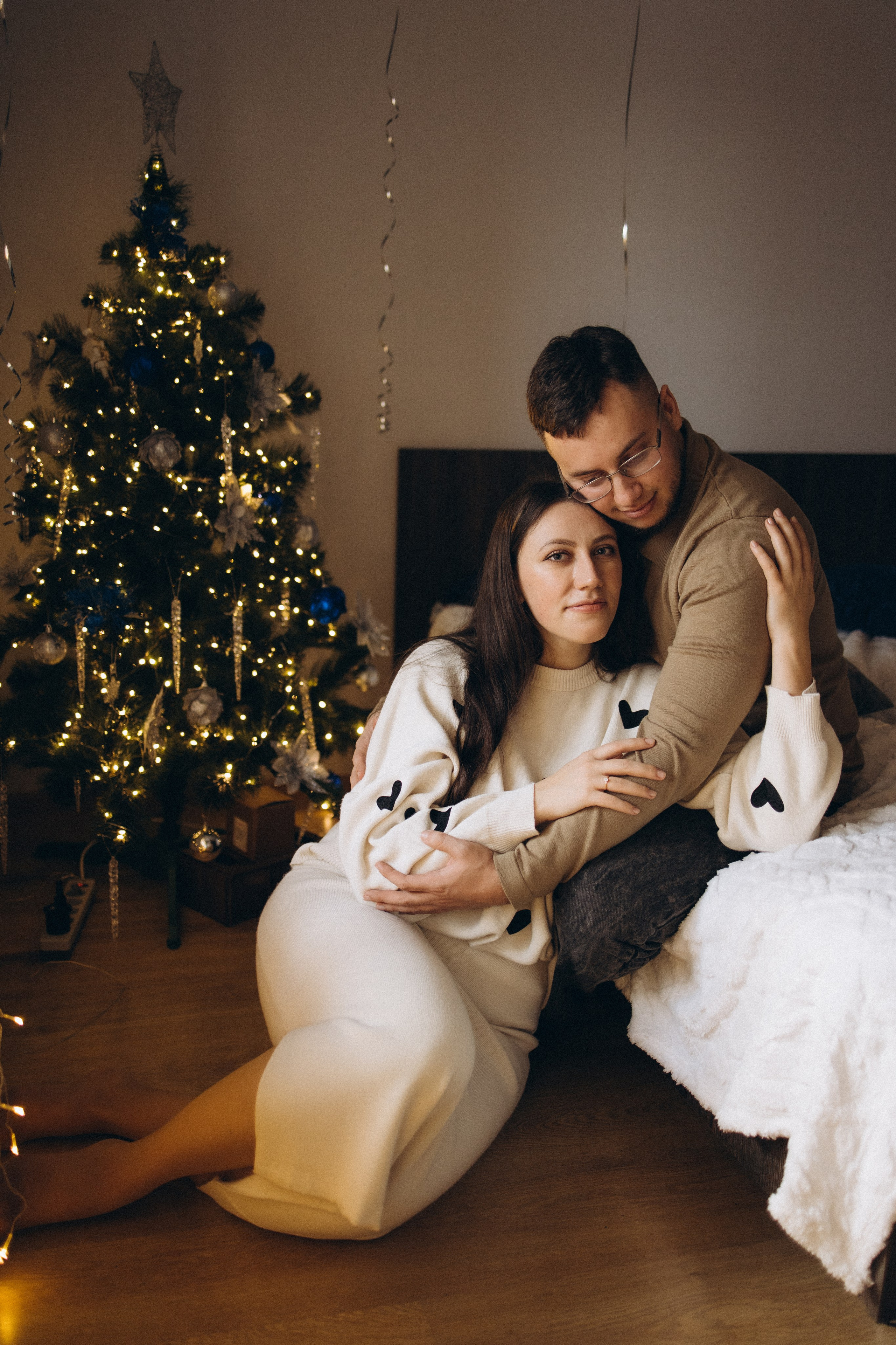 Новогодняя домашняя семейная фотосъемка (21.12.2024)г.Жуков (Калужская обл.). Надежда Стар семейный и церковный фотограф в Жукове и Калужской области