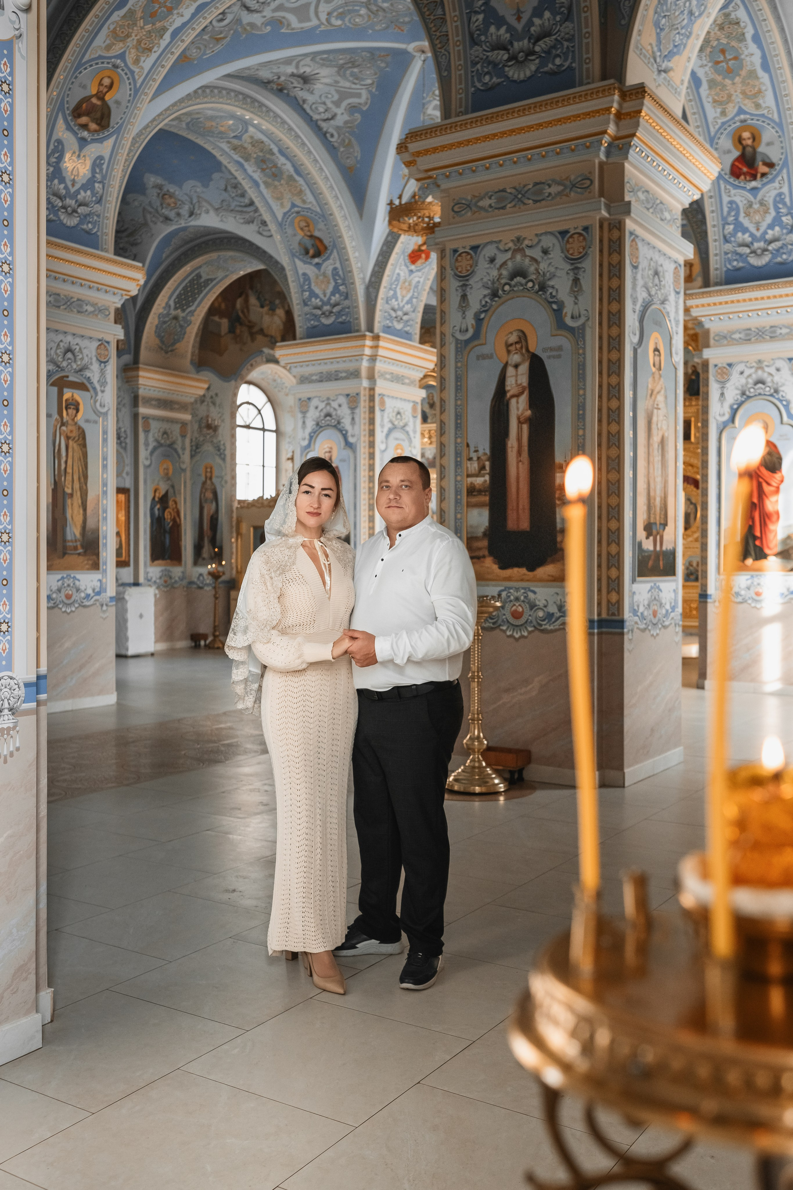 Венчание. Храм Введения во храм Пресвятой Богородицы. Церковный фотограф на Таинство Крещения и Венчания в Оренбурге и Оренбургской области Екатерина Белкина