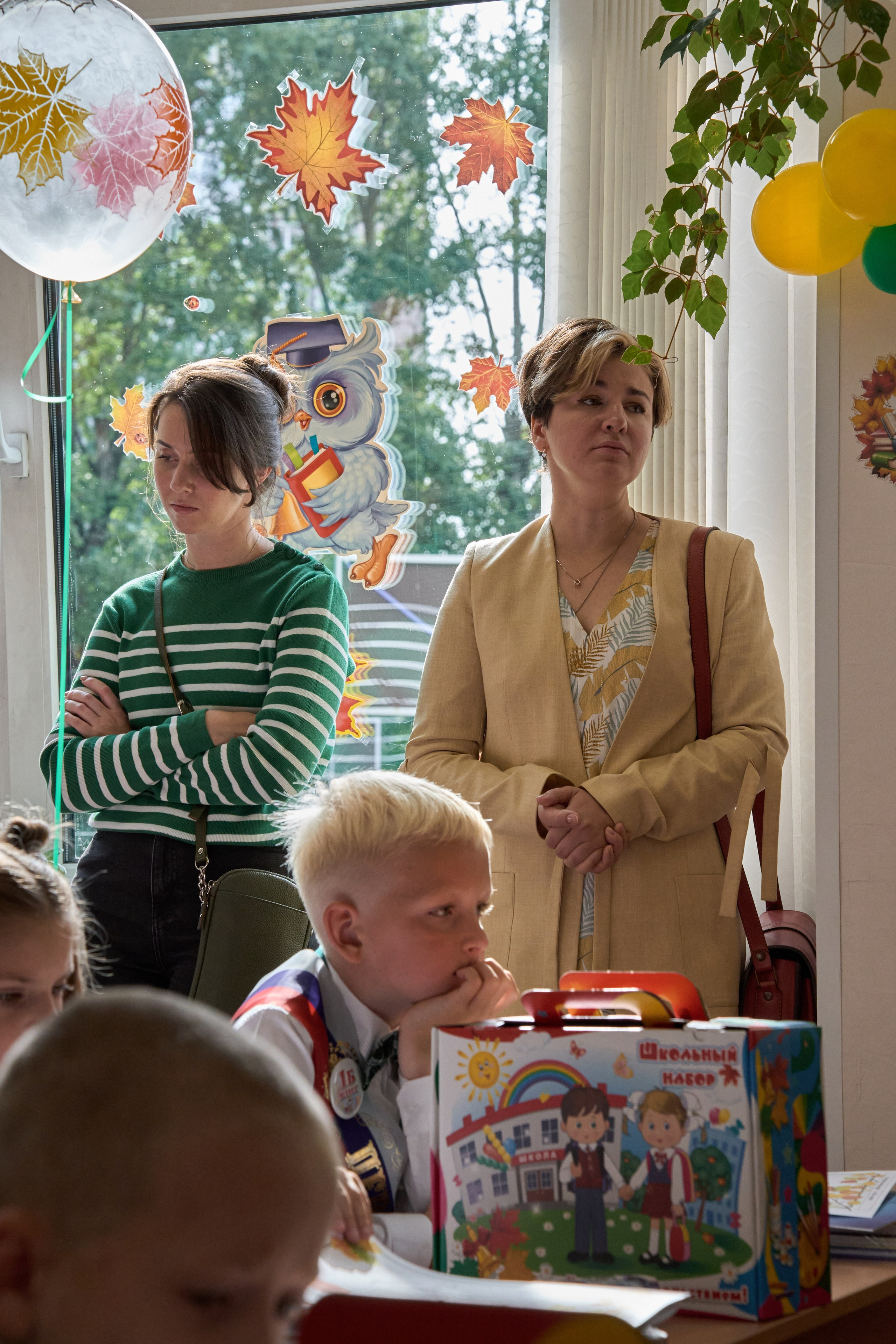 Школьная линейка. 1«Б». Фотограф в Санкт-Петербурге Настя Атом