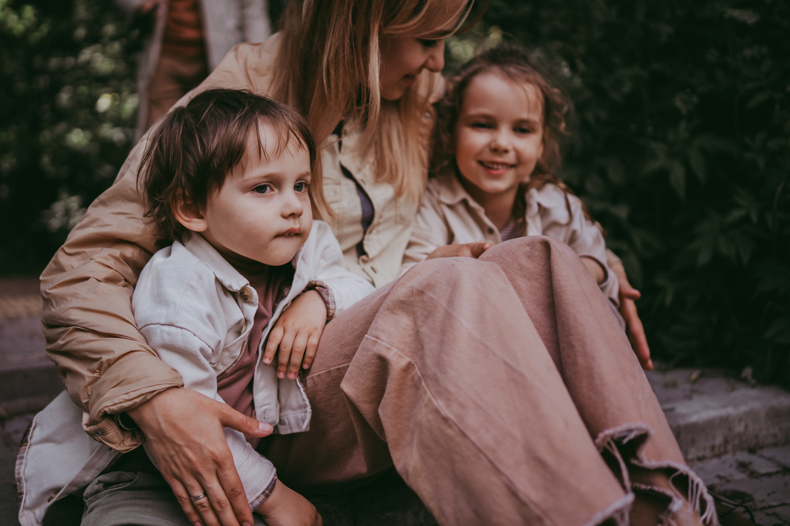 Прогулка в парке. Семейный фотограф в Москве и Подмосковье Иванова Нина