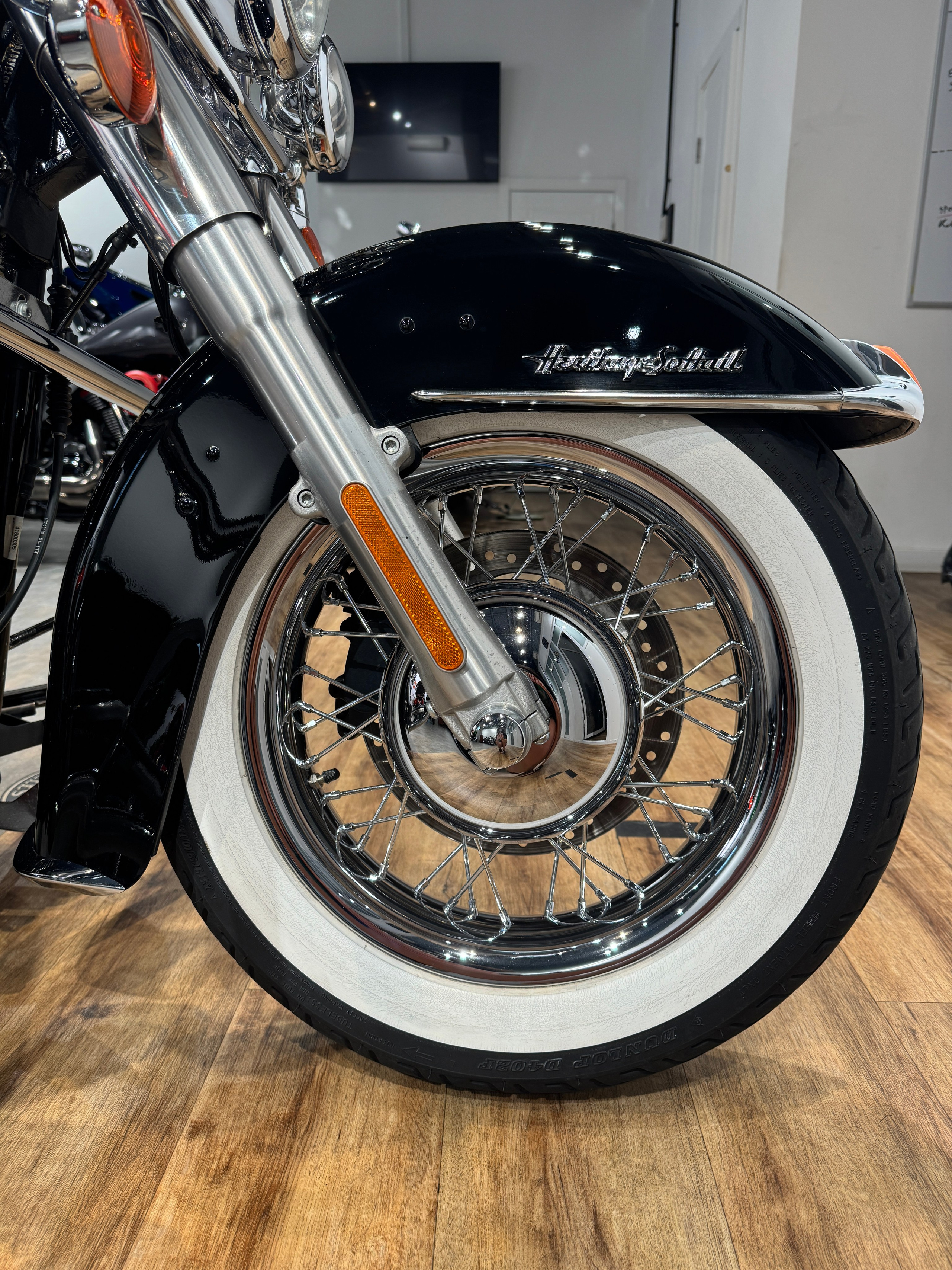 Harley Davidson Дилерский 2015 Heritage Black ABS (Softail) — купить мотоцикл. Hello Davidson, Москва. Только хорошие мотоциклы…