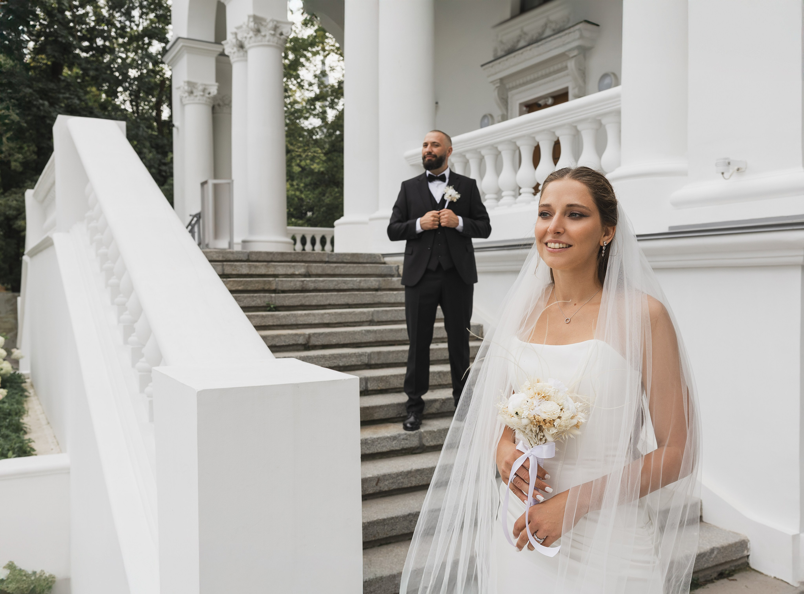 Елена и Василий. Свадебный и портретный фотограф в Москве Мария Кравченко