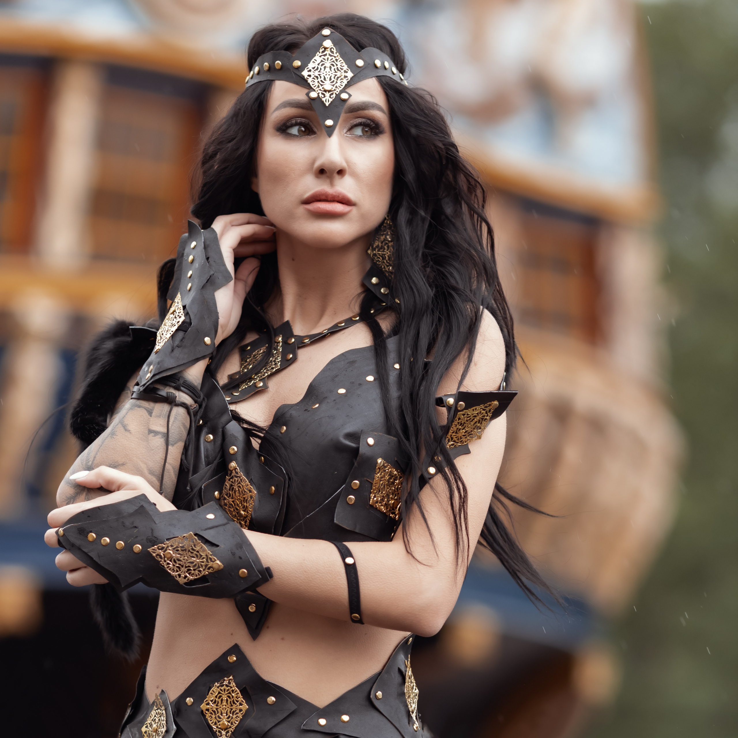 Индивидуальная съемка. Воительница. Семейный и детский фотограф Леонова Анна