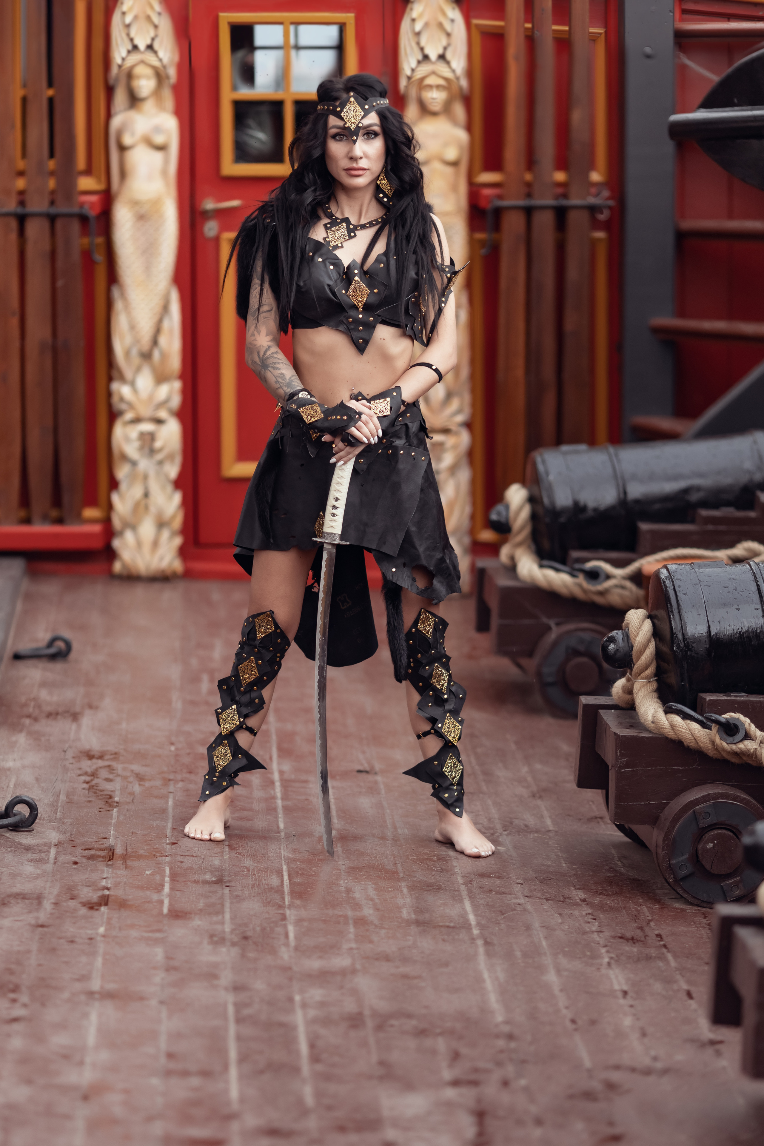 Индивидуальная съемка. Воительница. Семейный и детский фотограф Леонова Анна