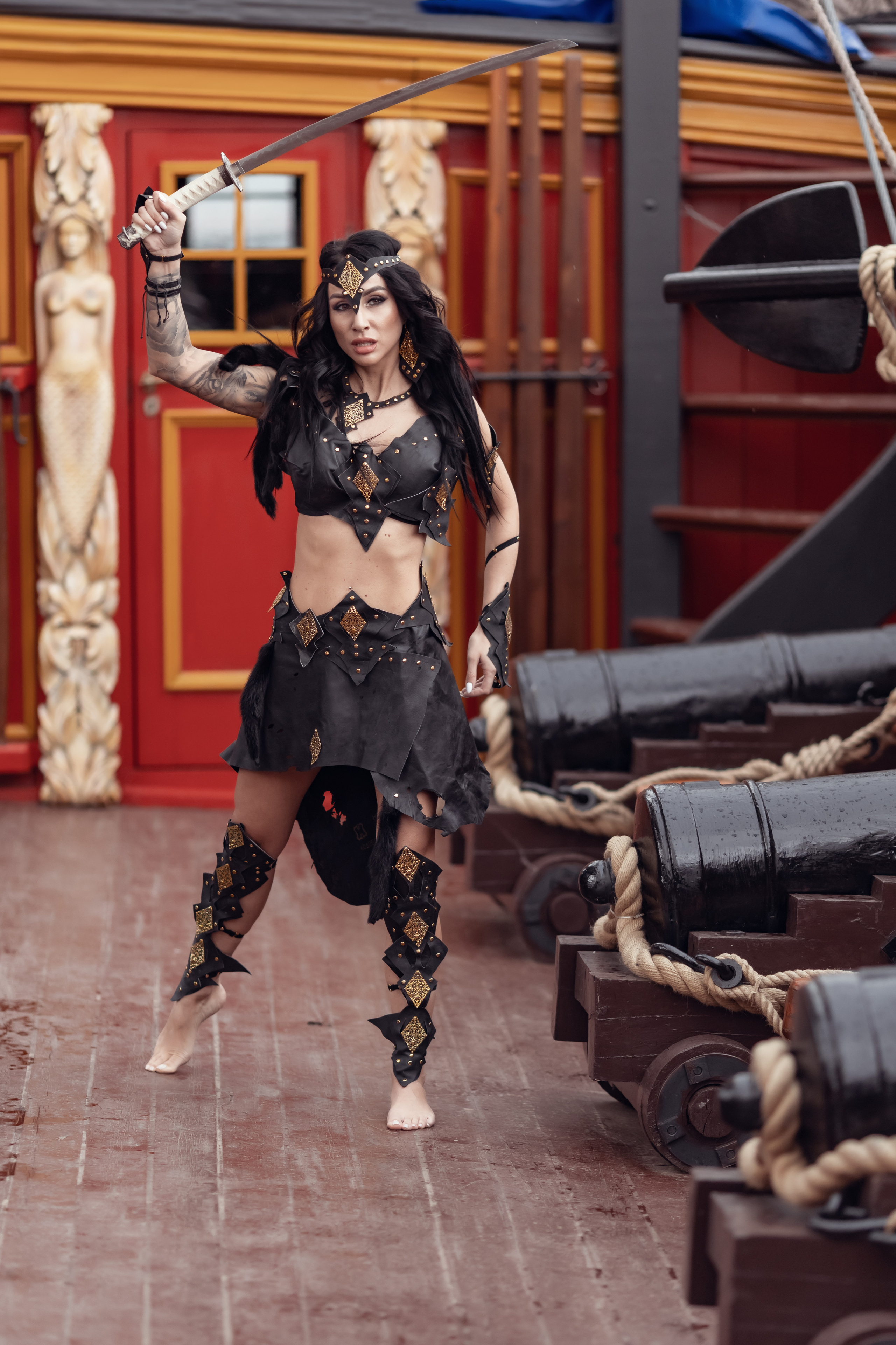 Индивидуальная съемка. Воительница. Семейный и детский фотограф Леонова Анна