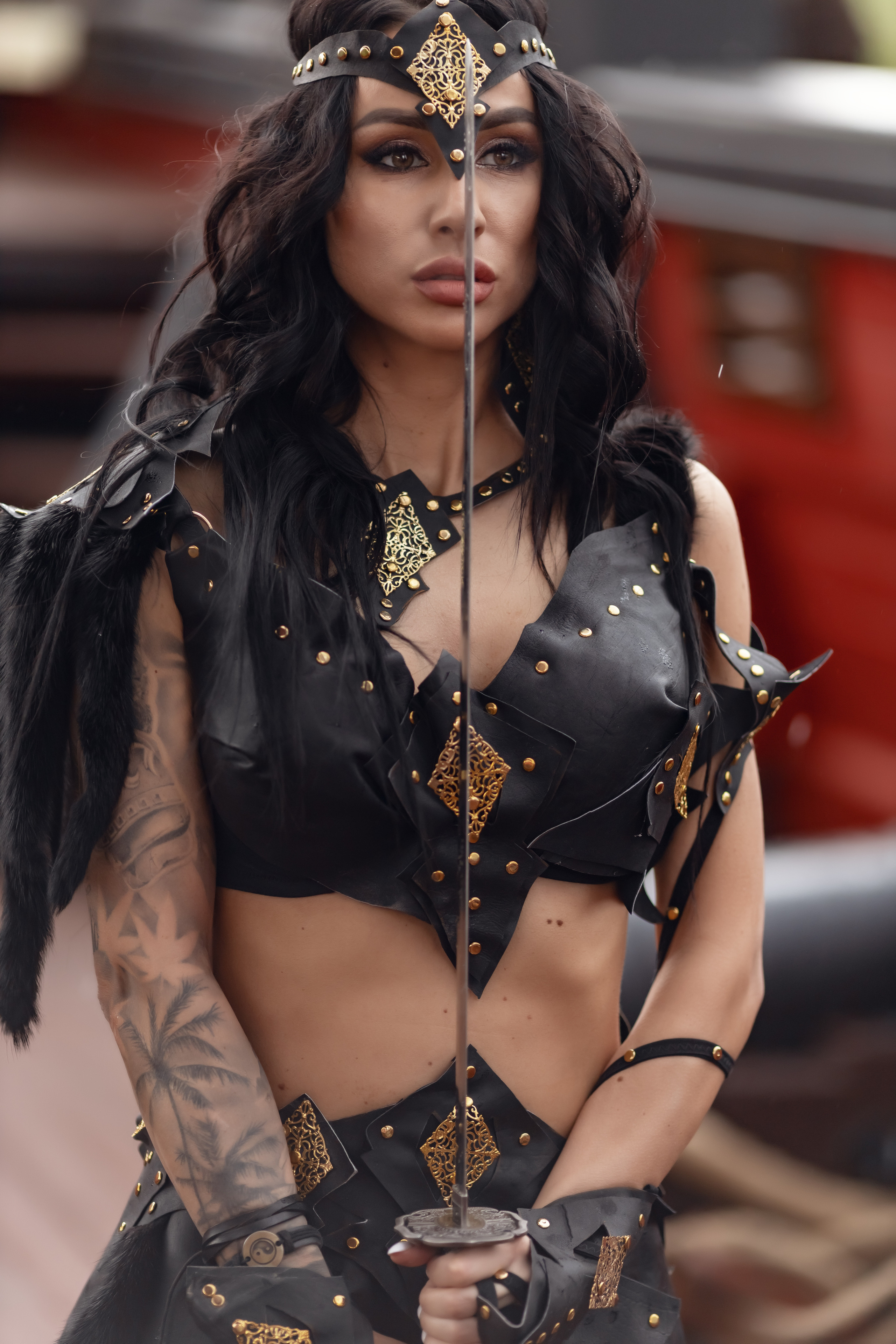 Индивидуальная съемка. Воительница. Семейный и детский фотограф Леонова Анна