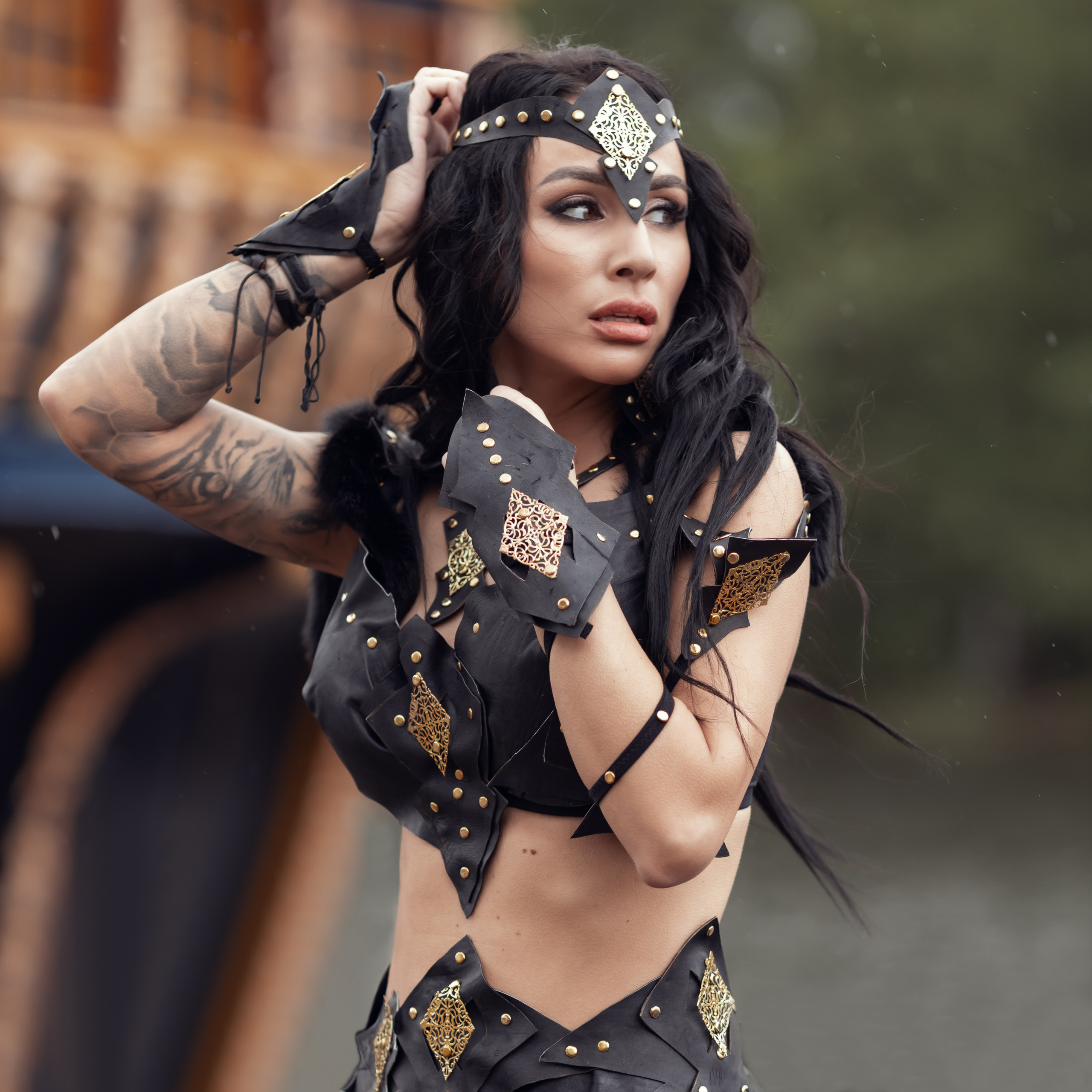 Индивидуальная съемка. Воительница. Семейный и детский фотограф Леонова Анна