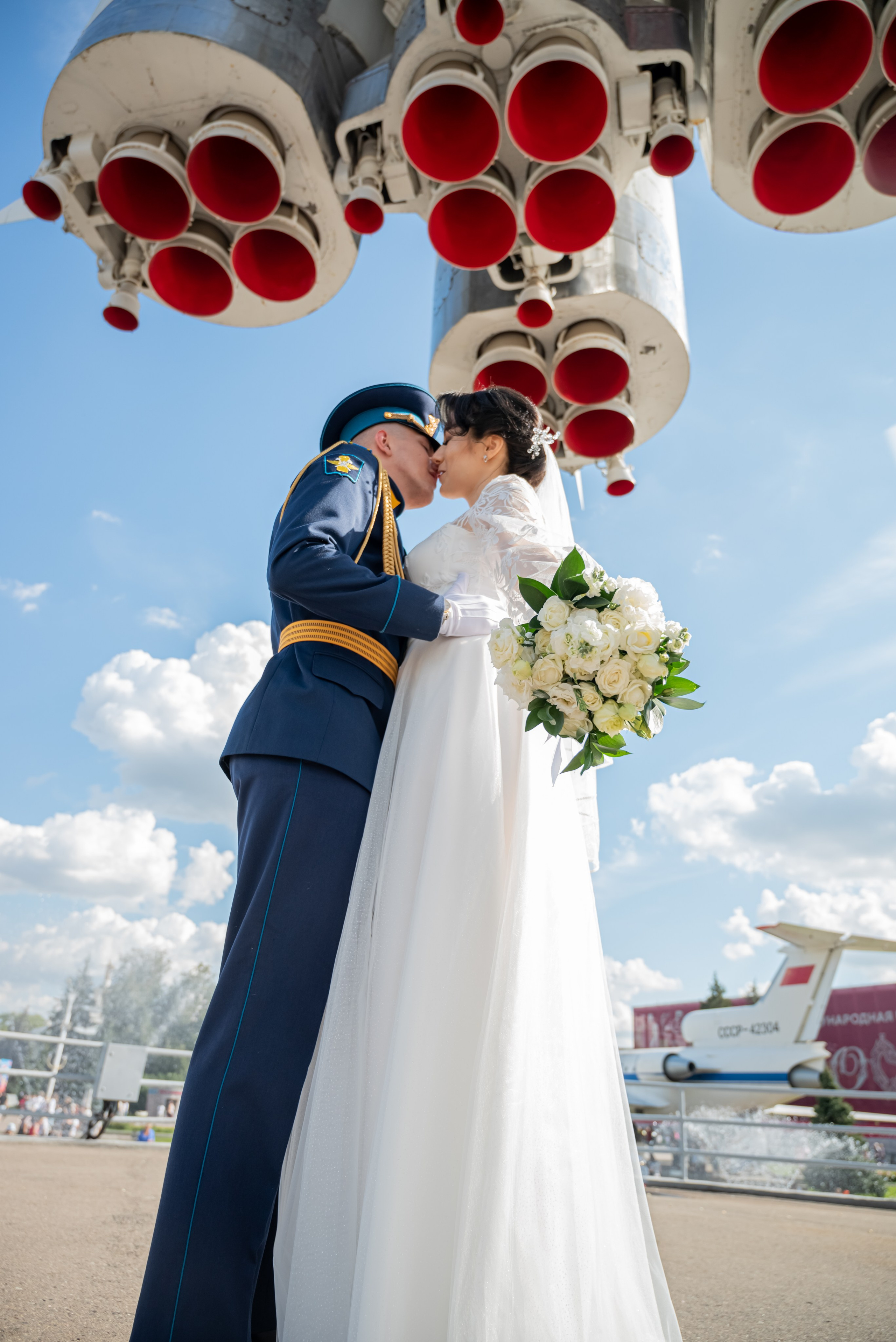 Свадебная фотосессия на ВДНХ