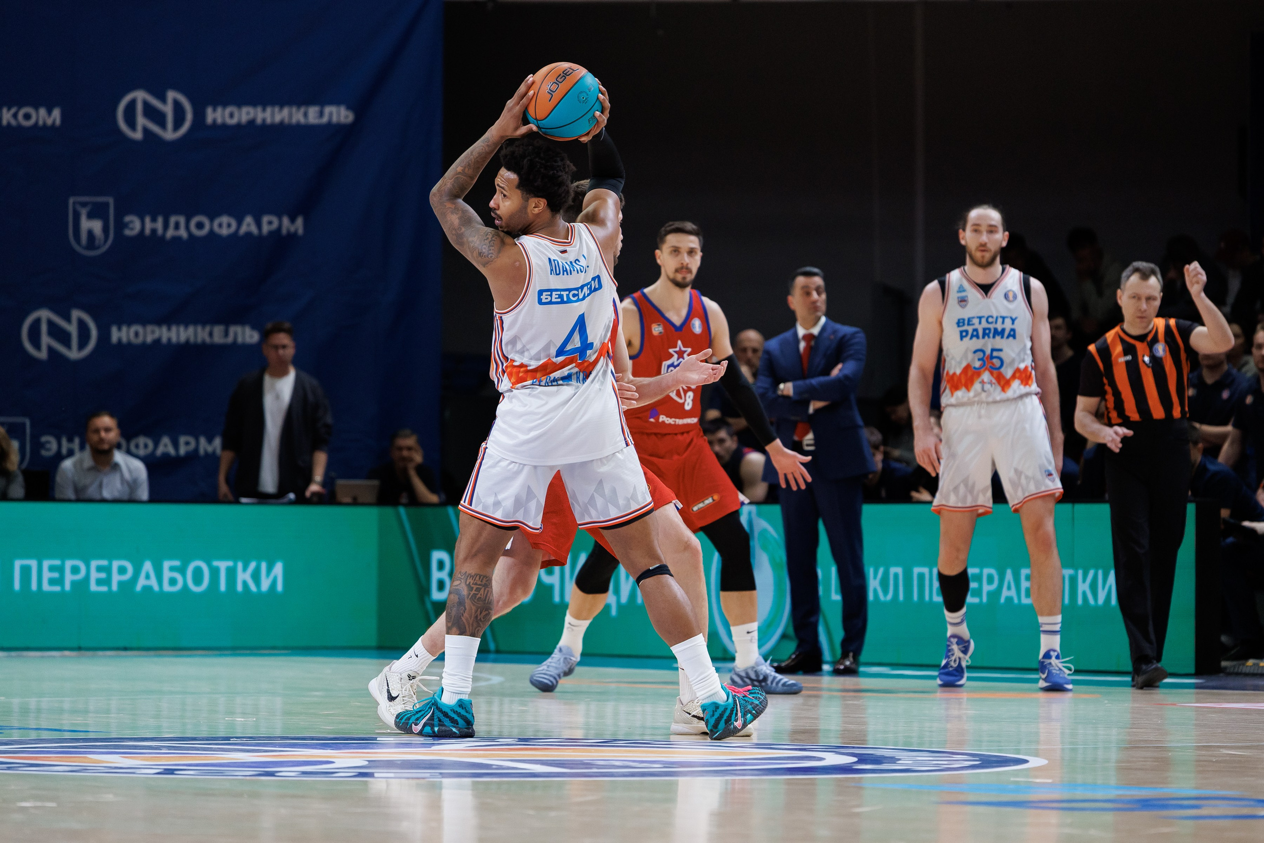 Баскетбол. ЦСКА — ПАРМА