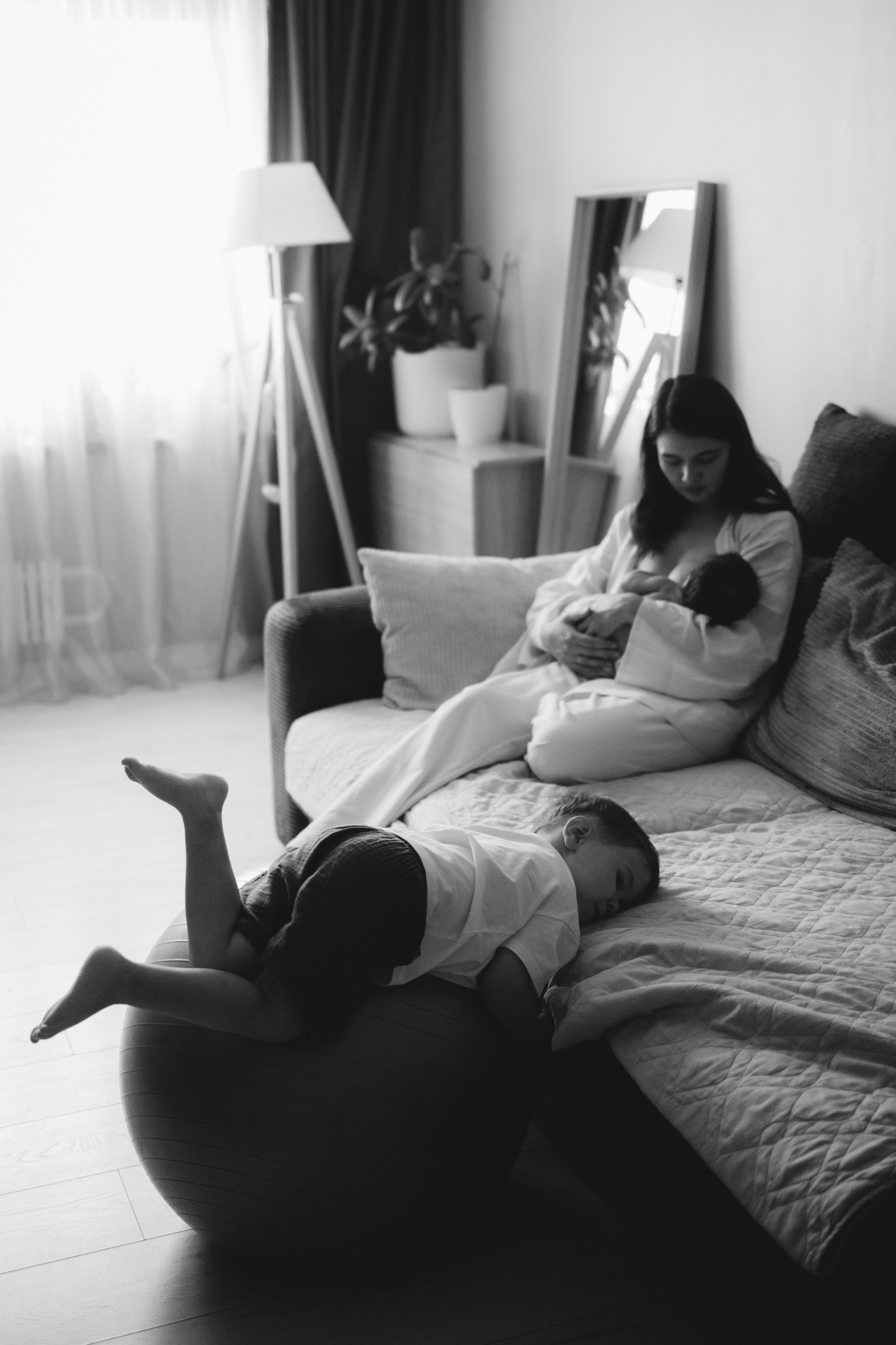 Утро с новым человеком. Семейный фотограф в Казани Татьяна Тюрина