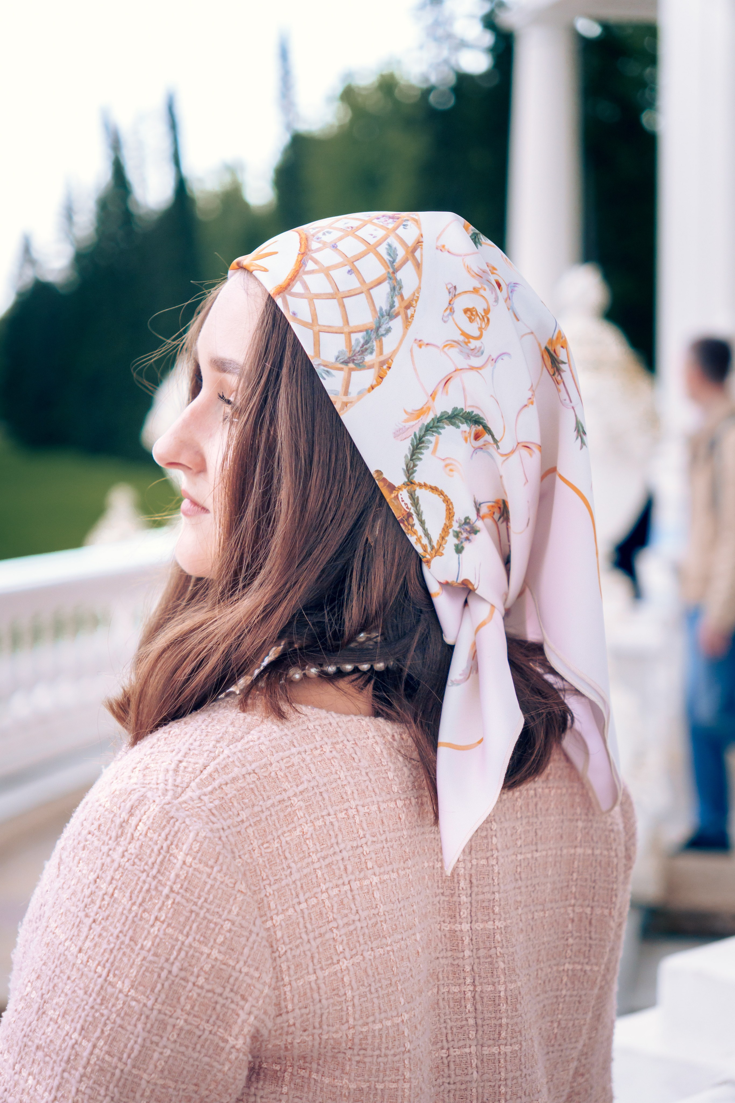Коллекция платков Дарьи Ильичевой. Фотограф в Санкт-Петербурге Ибрагимова Алина