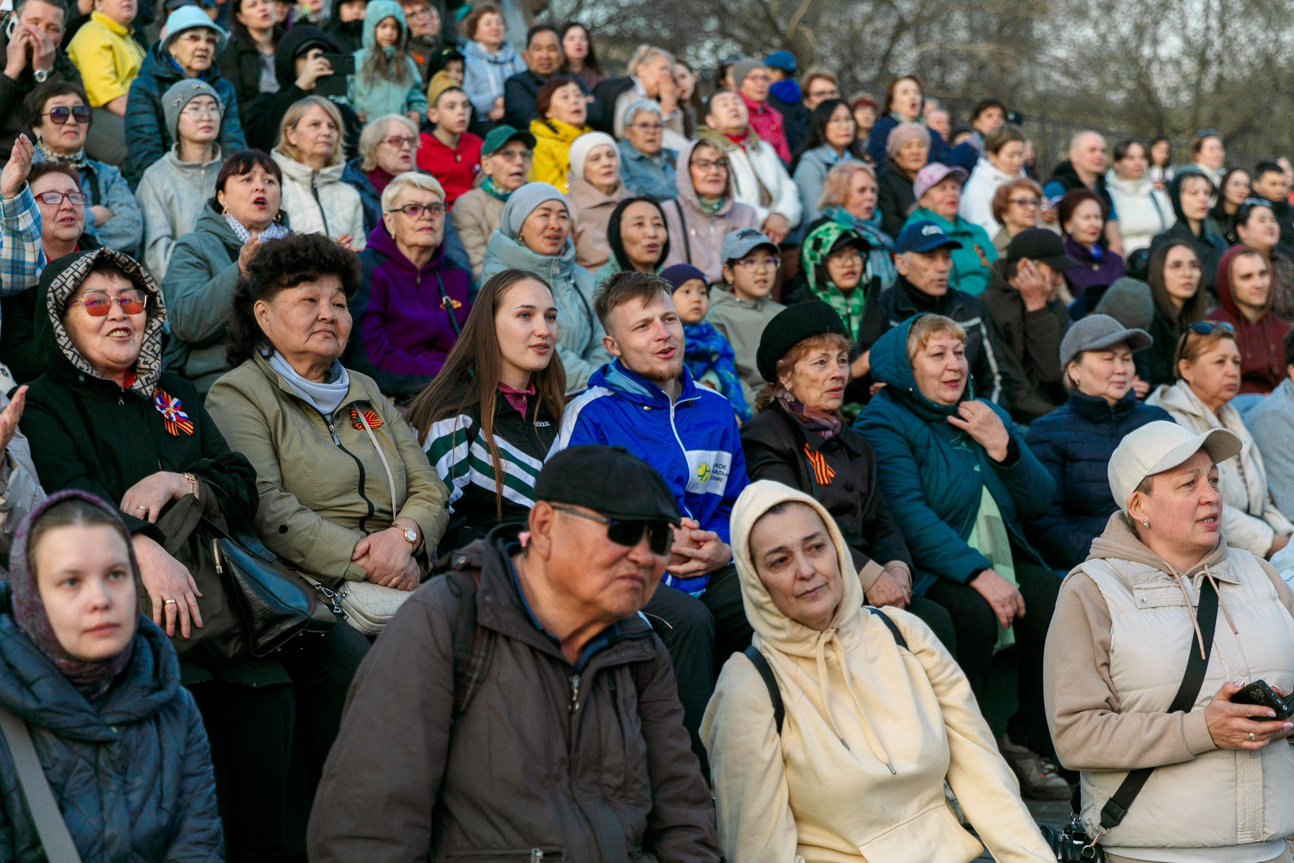 Концерт приуроченный к празднованию 80 лет победл. Свадебный и семейный фотограф в Улан-Удэ