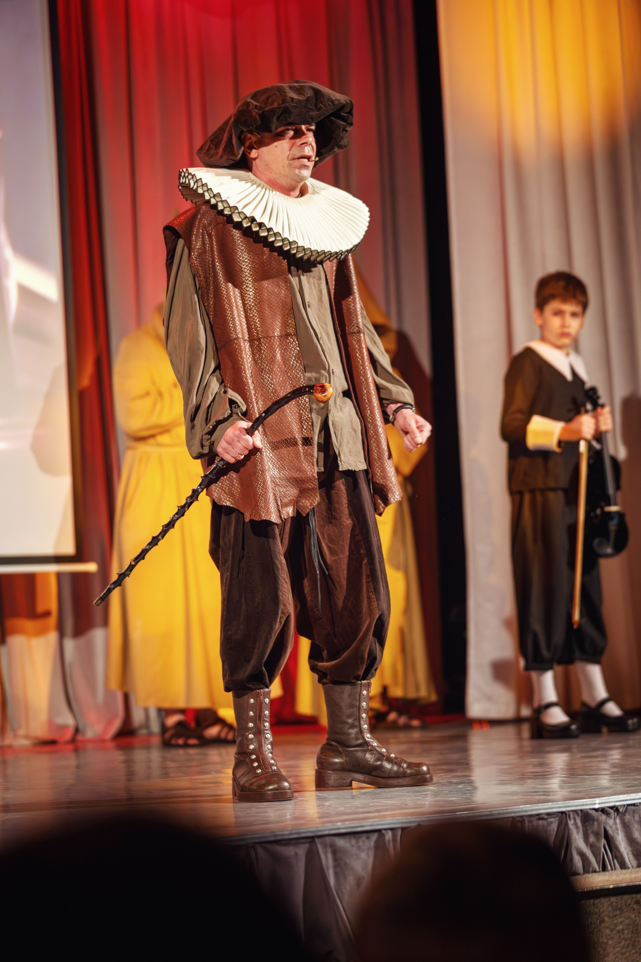 Мюзикл. Скрипка Паганини. Бэкстейдж. Фотограф портретист в Троицке и Москве Иван Парусиди