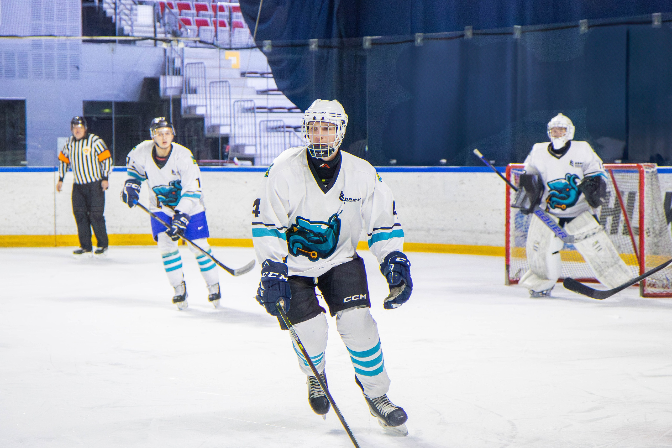 Матч сборной по хоккею ДВФУ. Репортажный фотограф во Владивостоке Анастасия Кострова