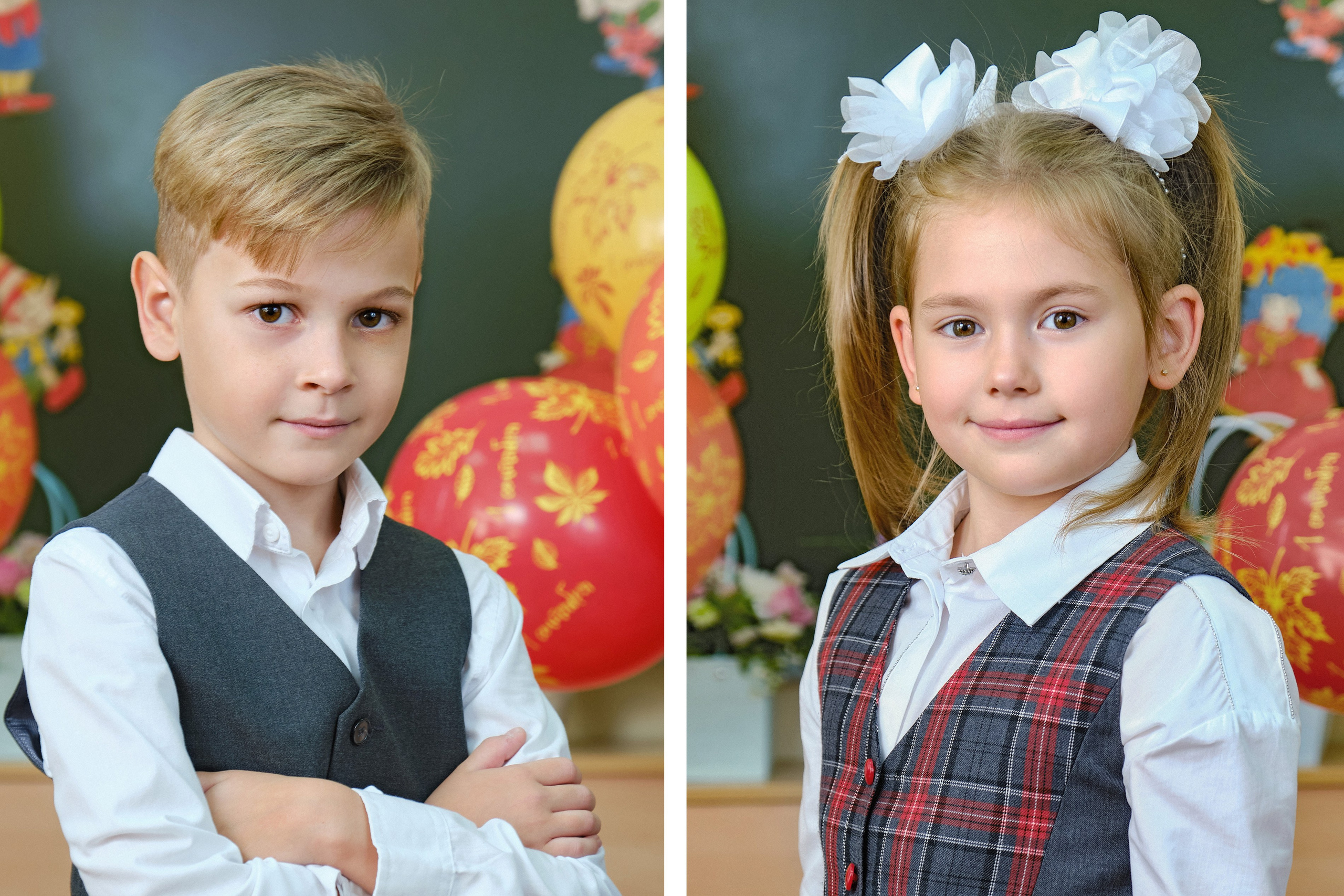Школьный фотограф Самара. Фотосессия класса в школе, в студии. Цена