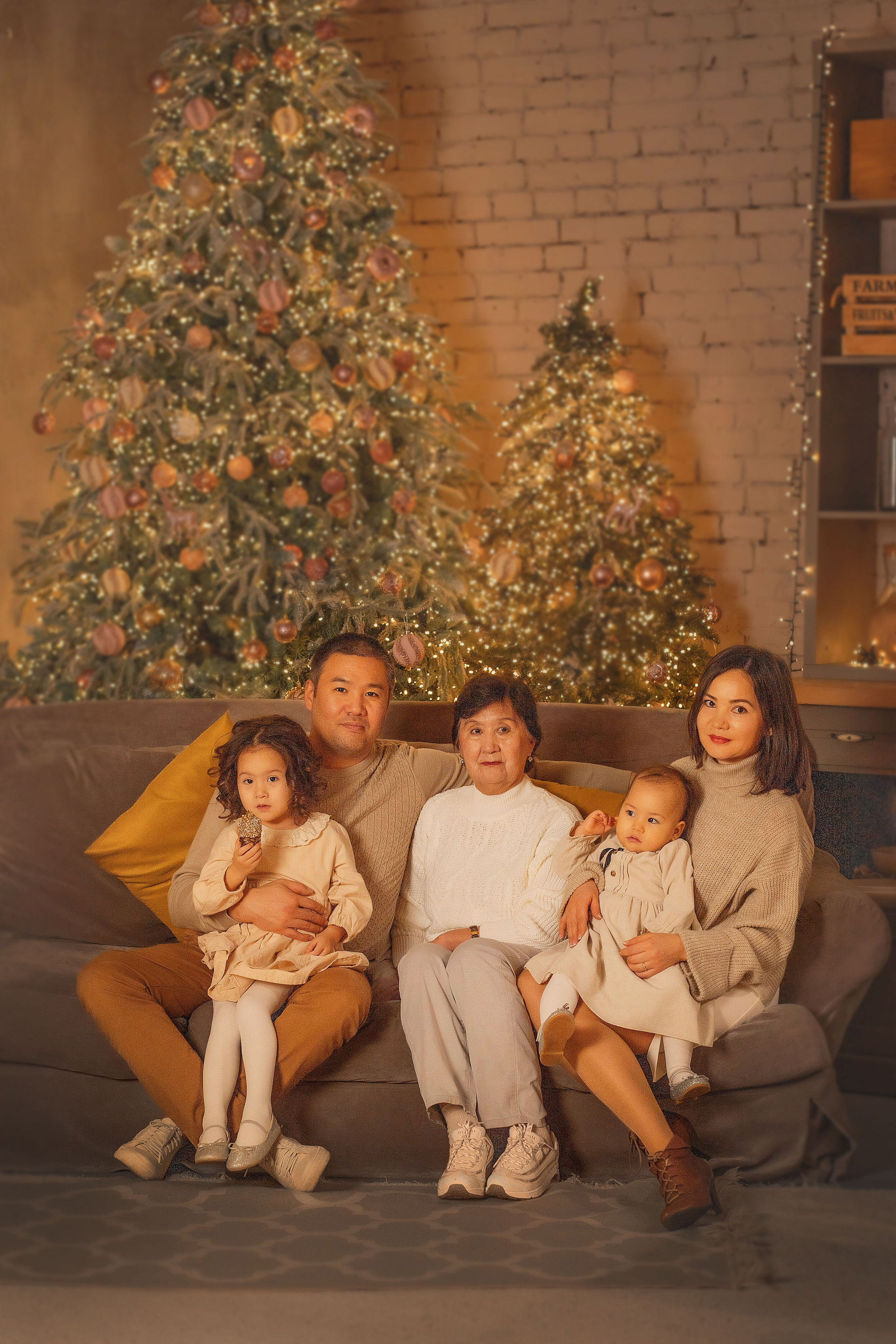 Семейные новогодние фотоистории. Детский и семейный фотограф в Москве и Подмосковье Настя Наумова