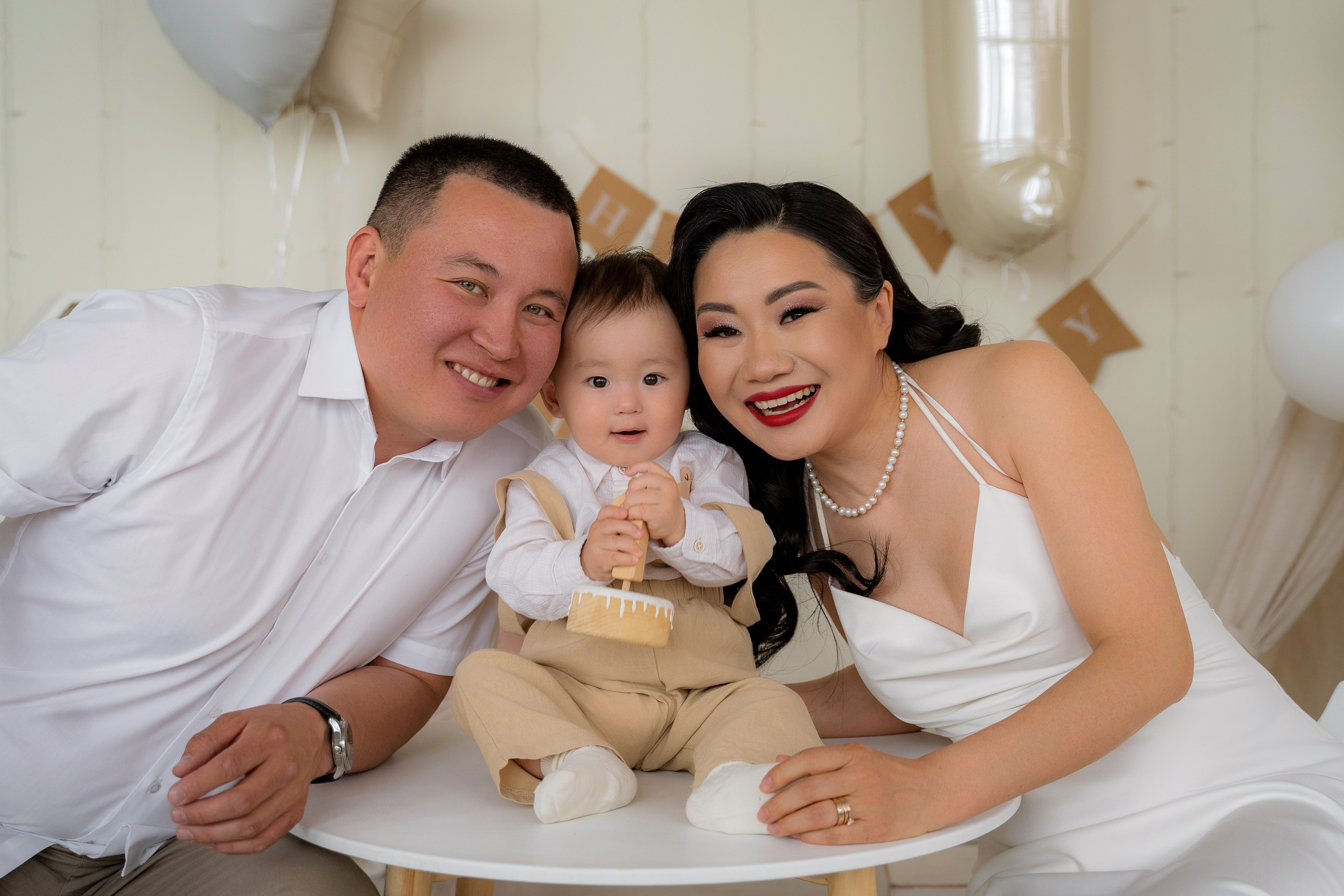 Cake Smash. Фотостудия Малина в городе Улан-Удэ. Фотограф Ирина Жарникова