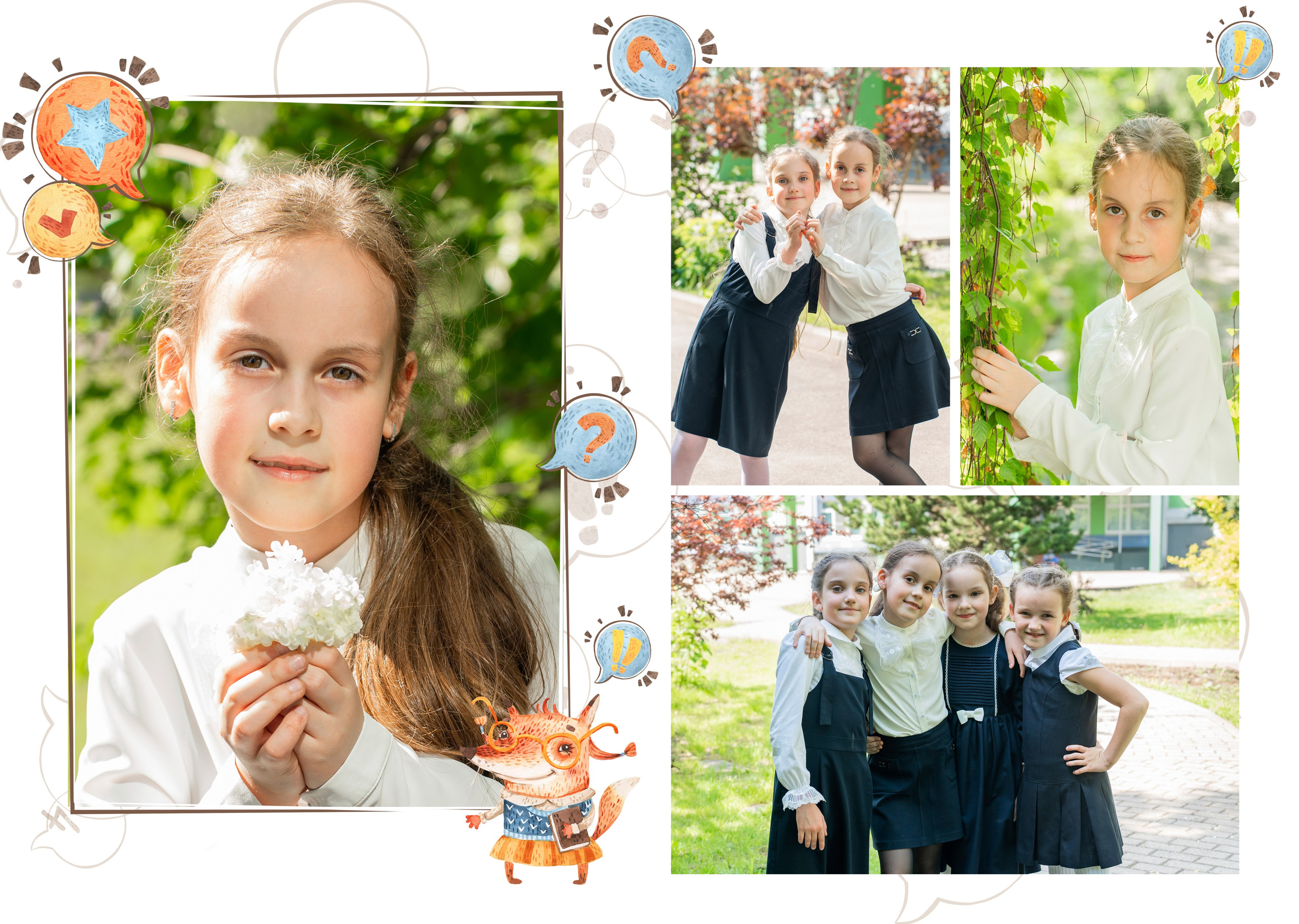 Фотокниги для школы. Семейный и детский фотограф в Москве Шмыкова Екатерина