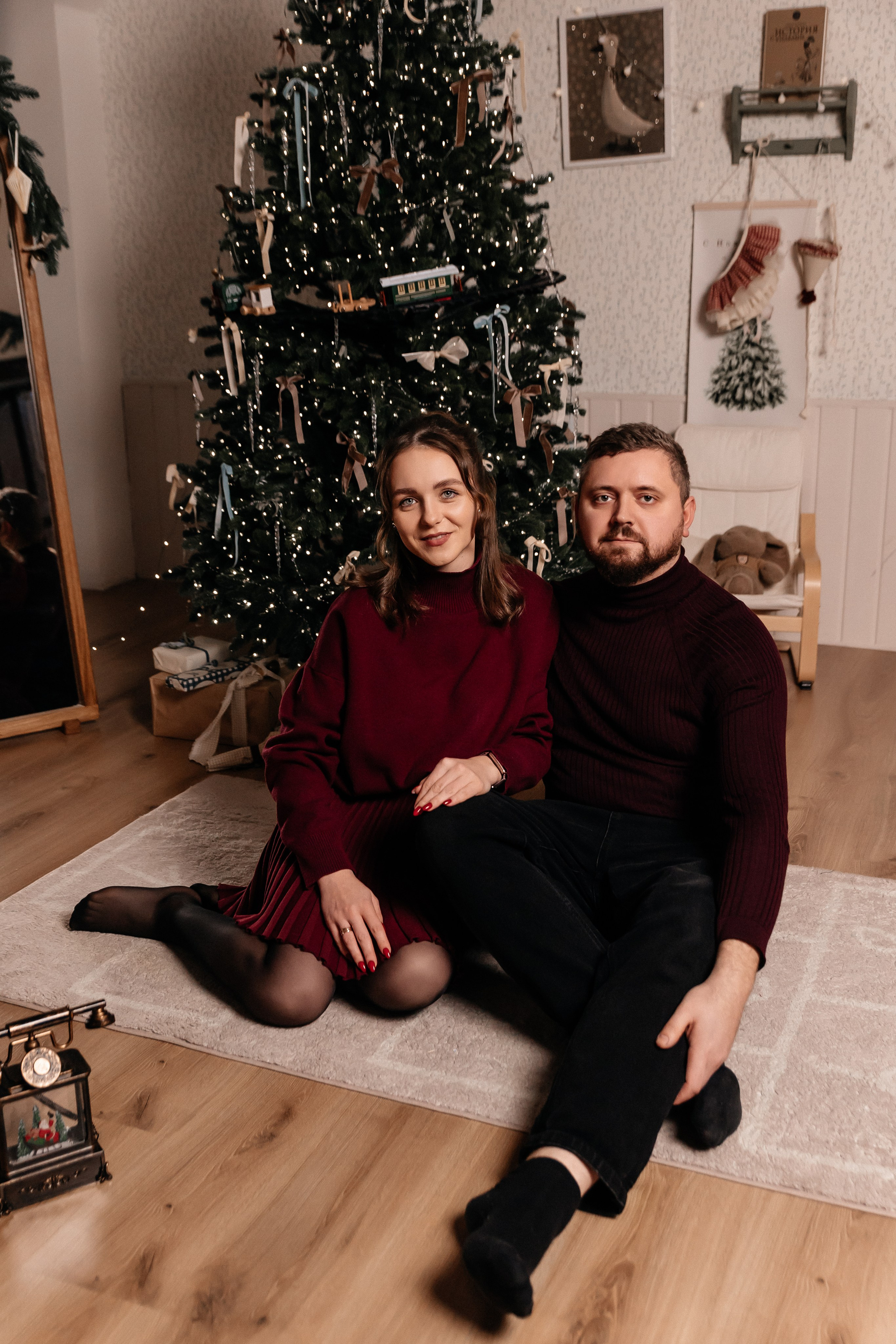 Новогодняя. Семейный фотограф Минск Усова Ольга