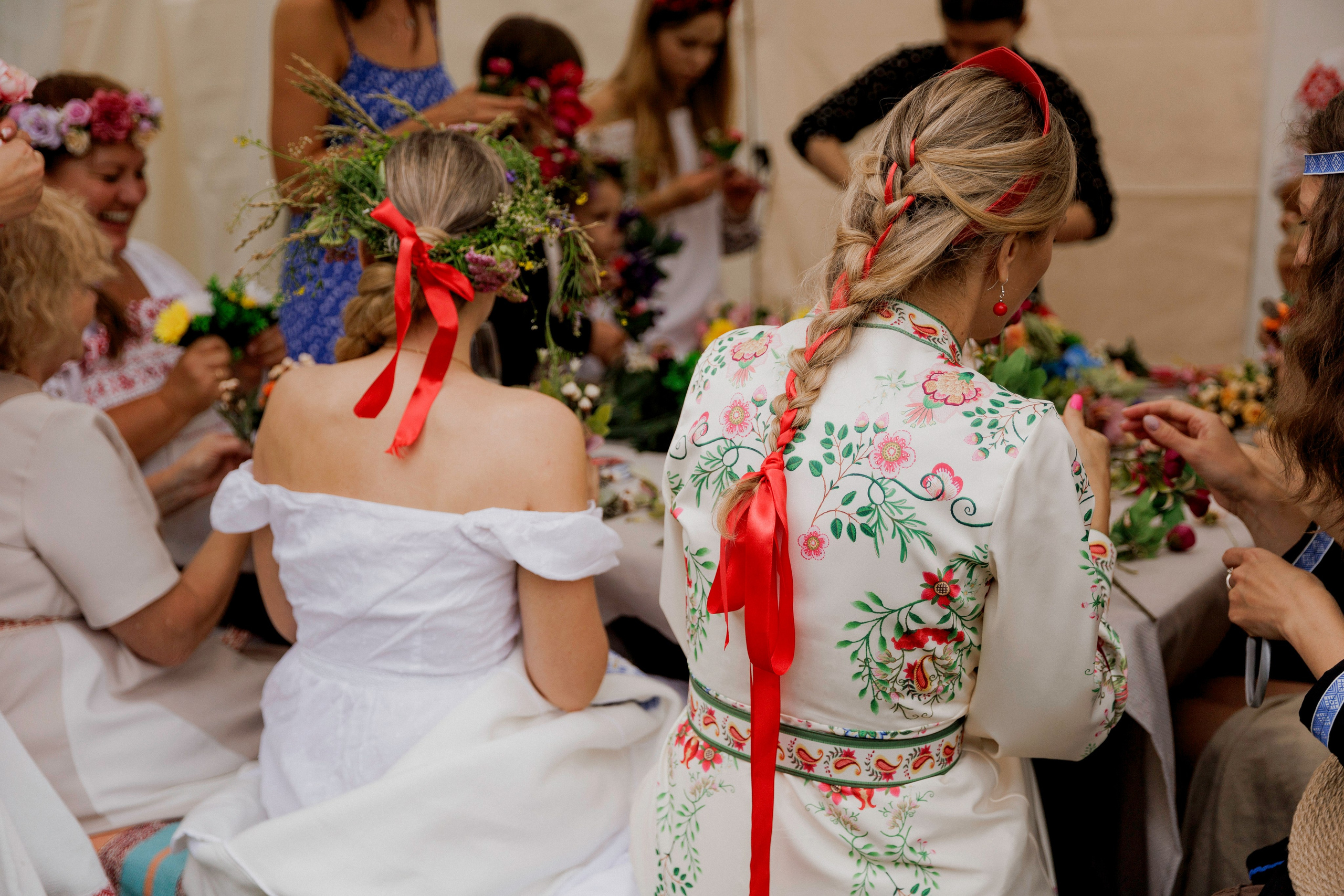 День Рождения в стиле «Иван Купала». Фотограф в Петербурге