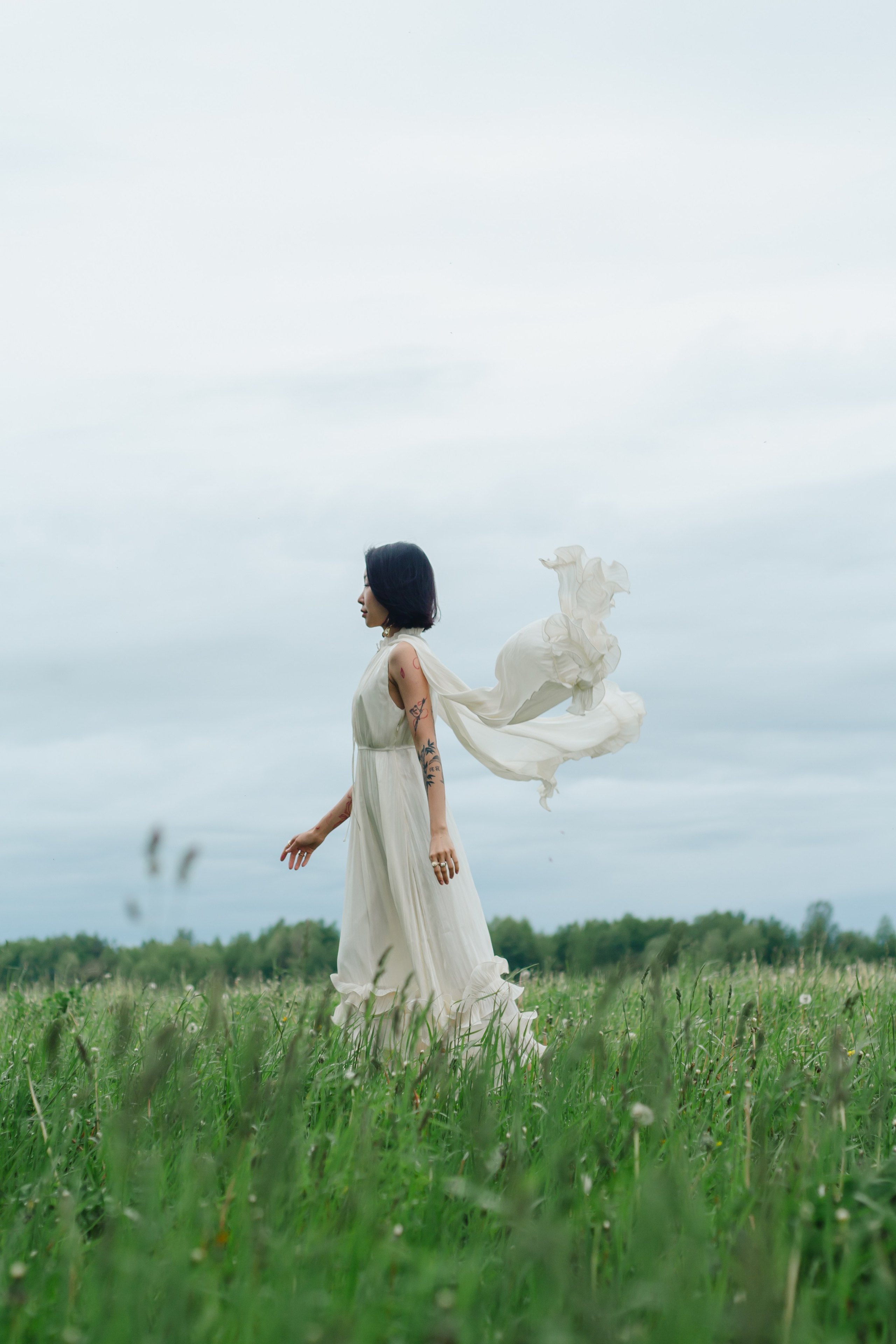 Съемка в поле, летняя фотосессия. Ольга Степанова фотограф визажист в Санкт-Петербурге