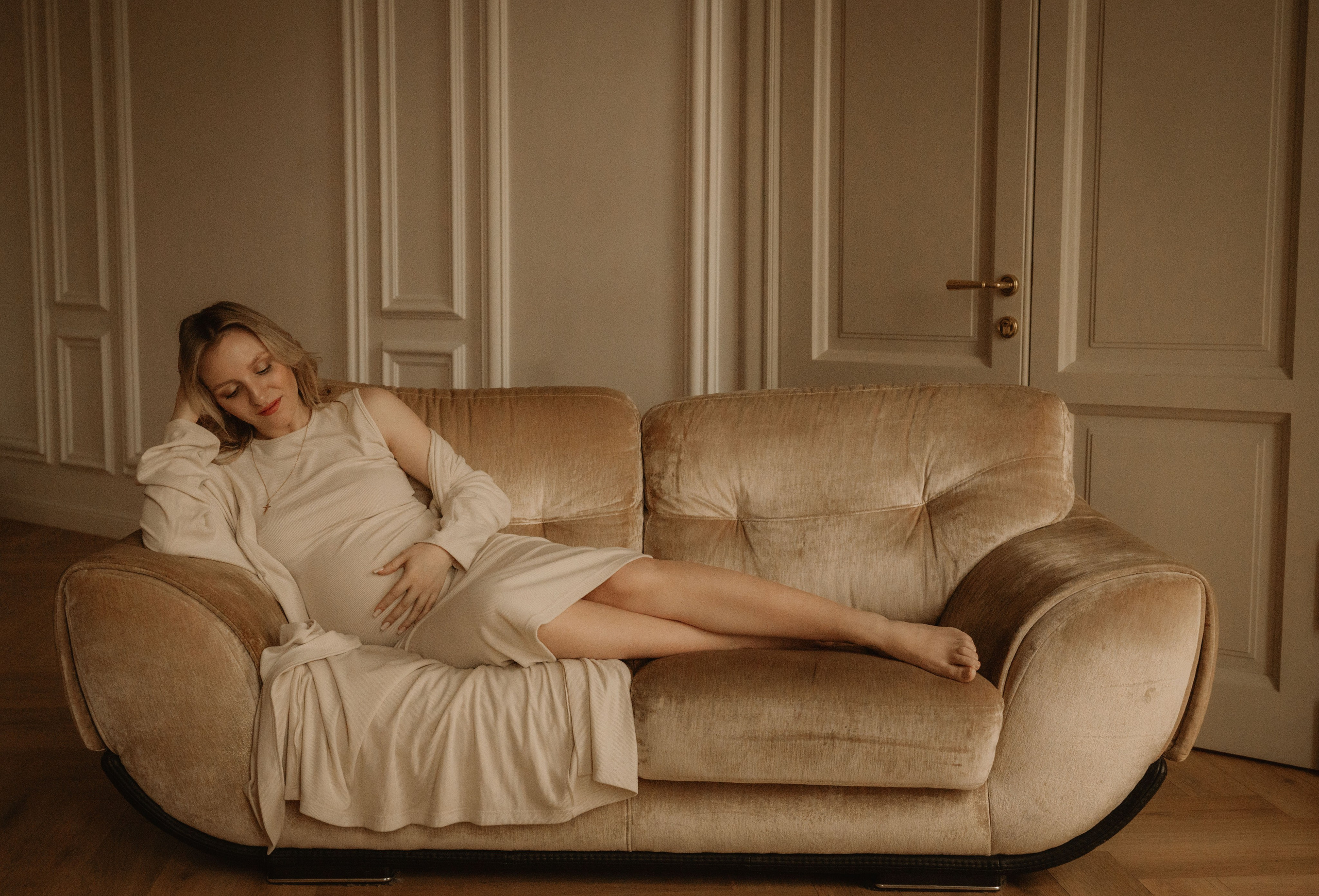 Ксения. Фотограф беременности и семьи, домашние съемки, Ньюборн