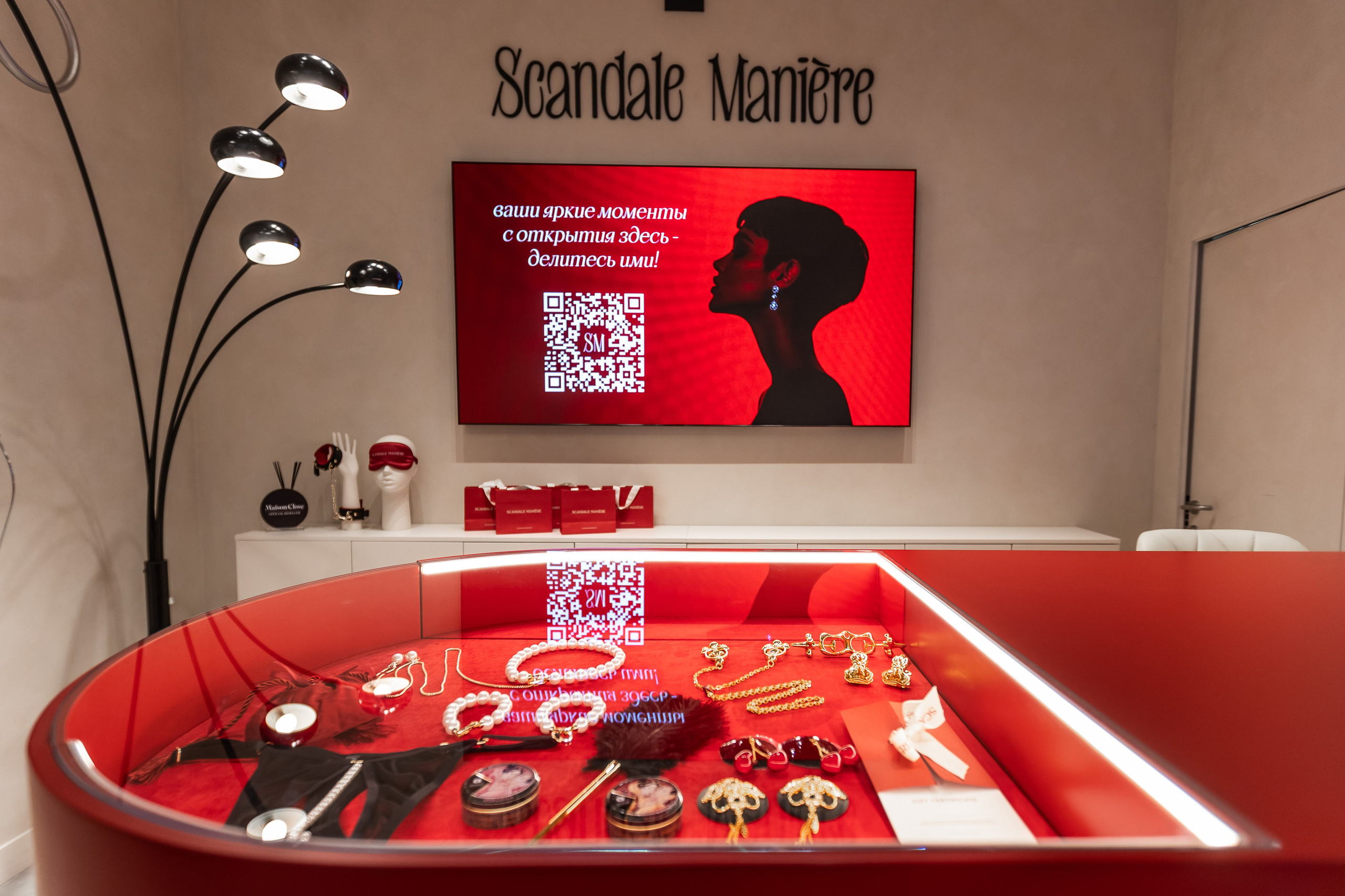 «Scandale Maniere» бутик нижнего белья в Афимолл сити, г. Москва. NesterovaMaria.ru