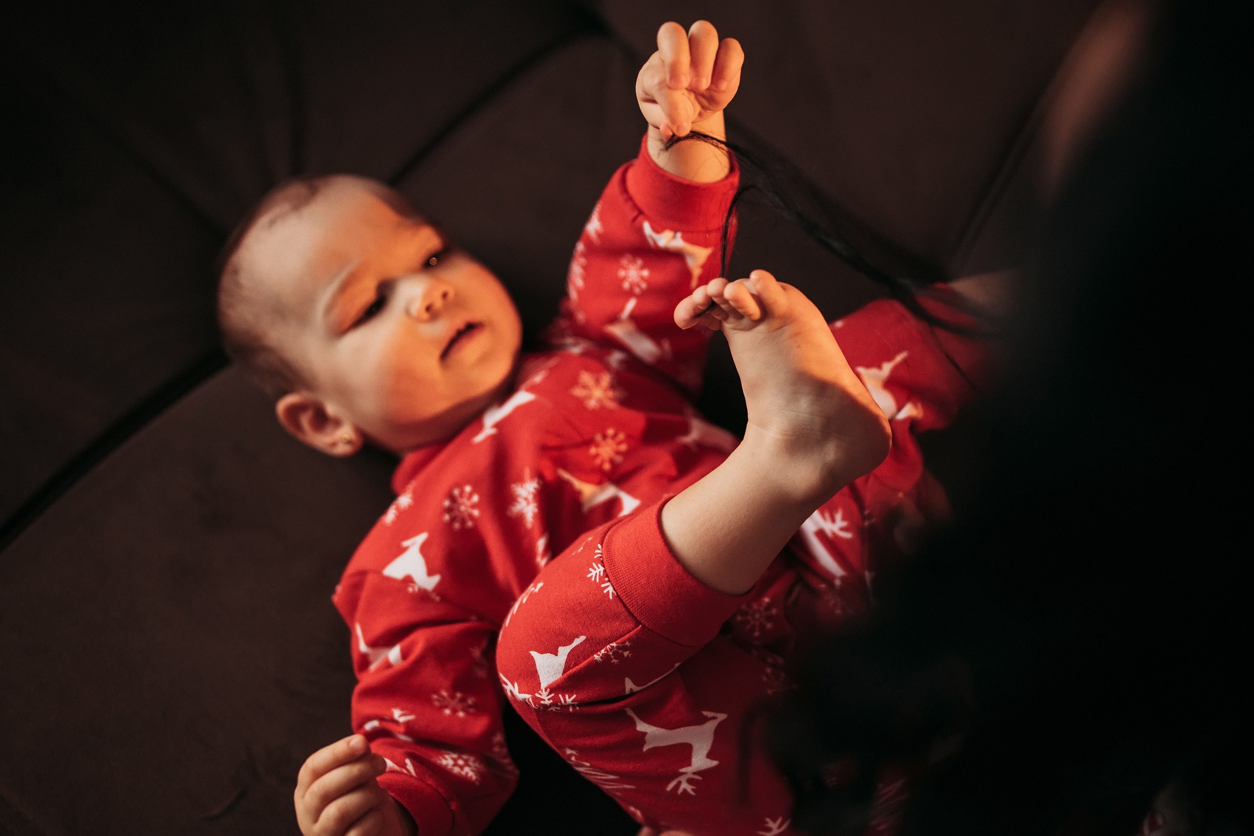 Первый Новый год Миланы. Семейный фотограф Анастасия Шайхутдинова