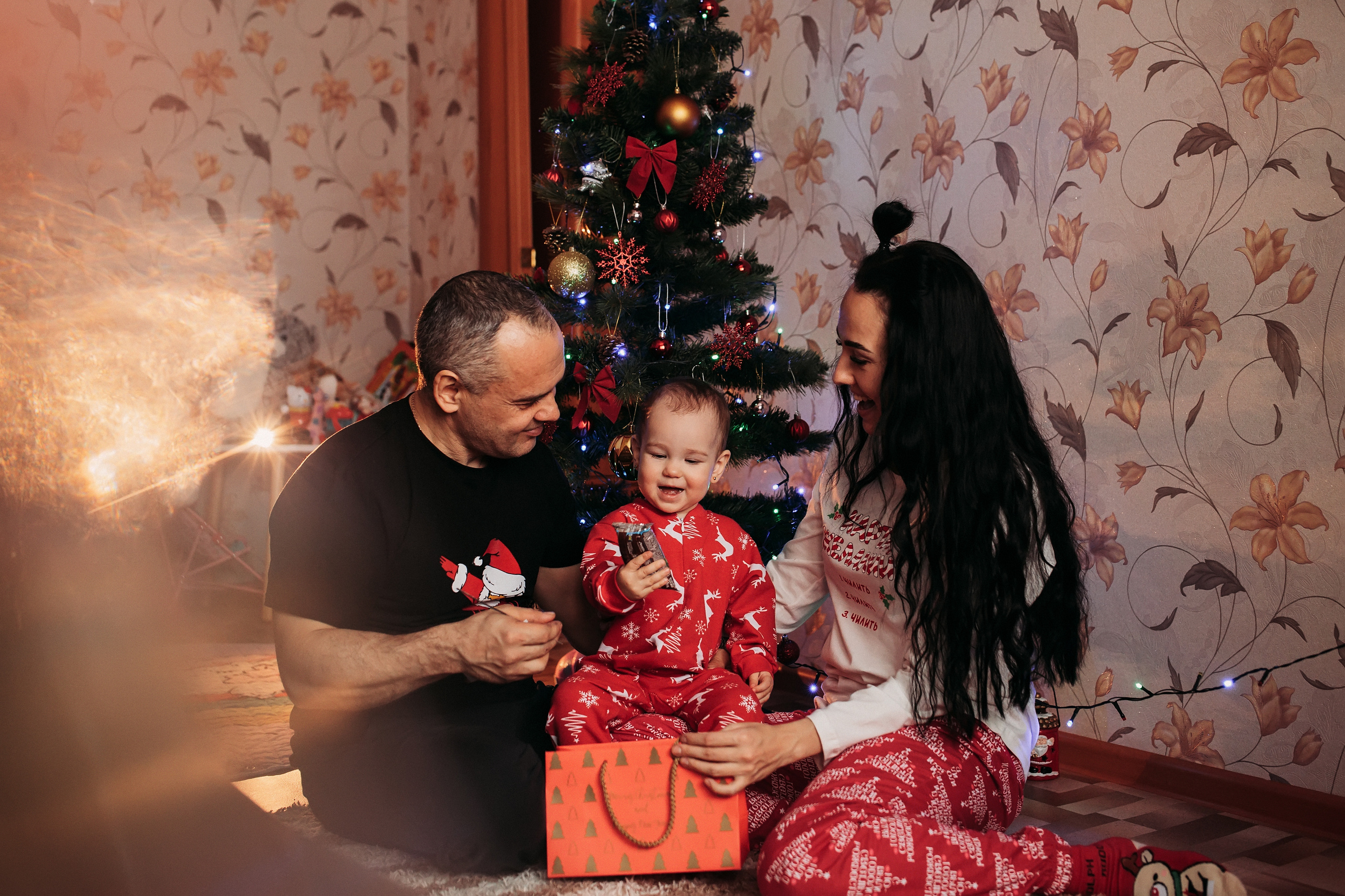 Первый Новый год Миланы. Семейный фотограф Анастасия Шайхутдинова