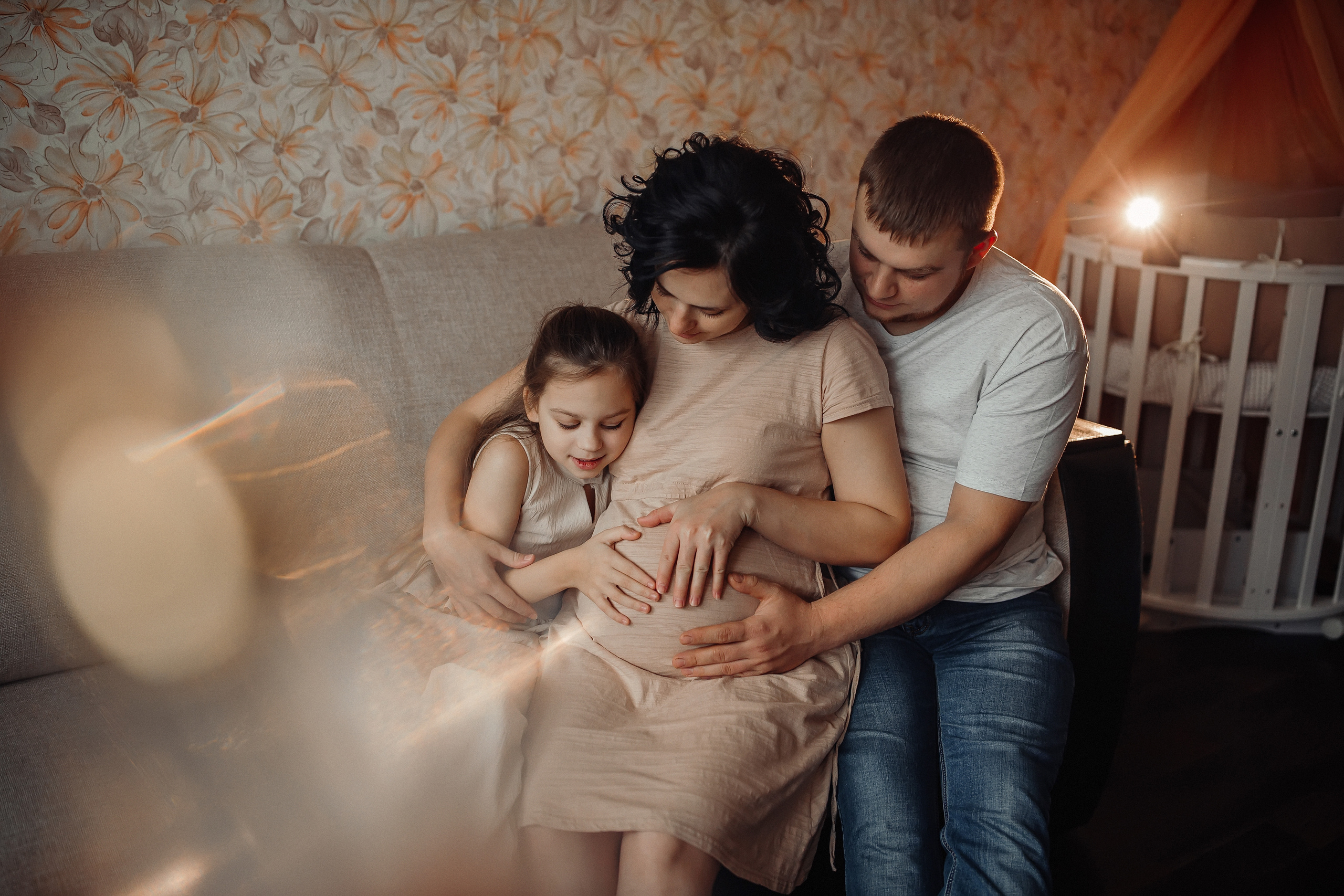 Домашняя сьемка. В ожидании сыночка. Семейный фотограф Анастасия Шайхутдинова