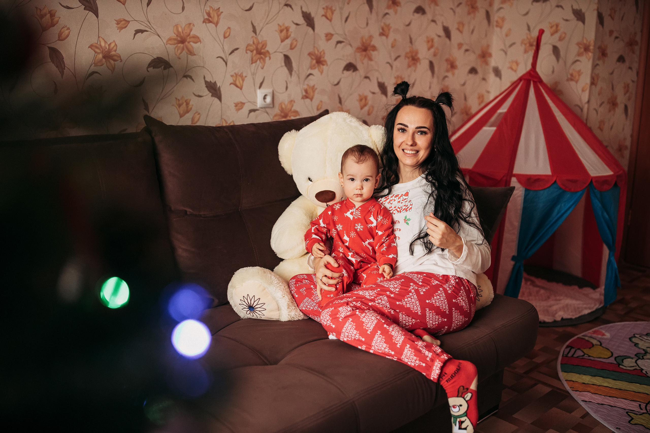 Первый Новый год Миланы. Семейный фотограф Анастасия Шайхутдинова