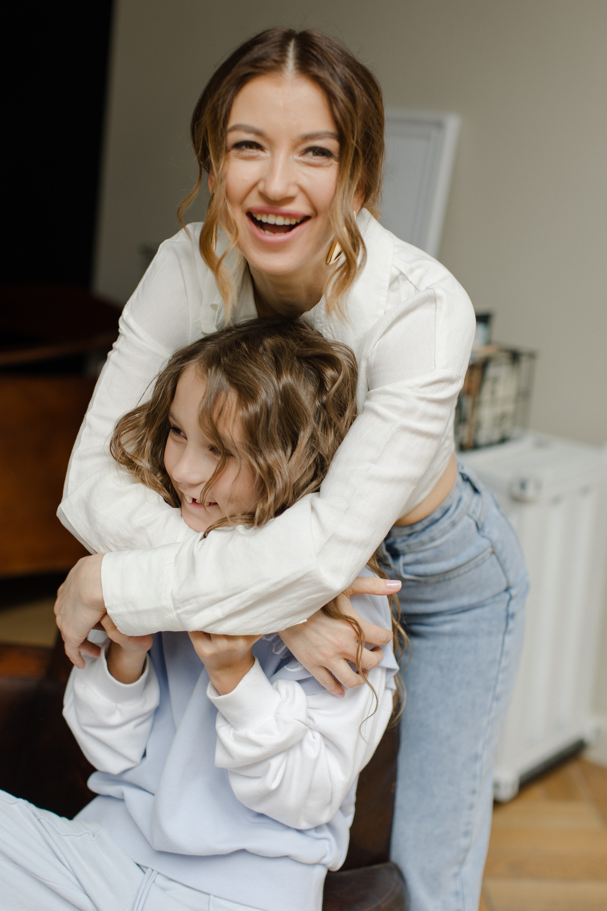 Катя с семьей. Семейный и детский фотограф в Москве Кузьмина Мария