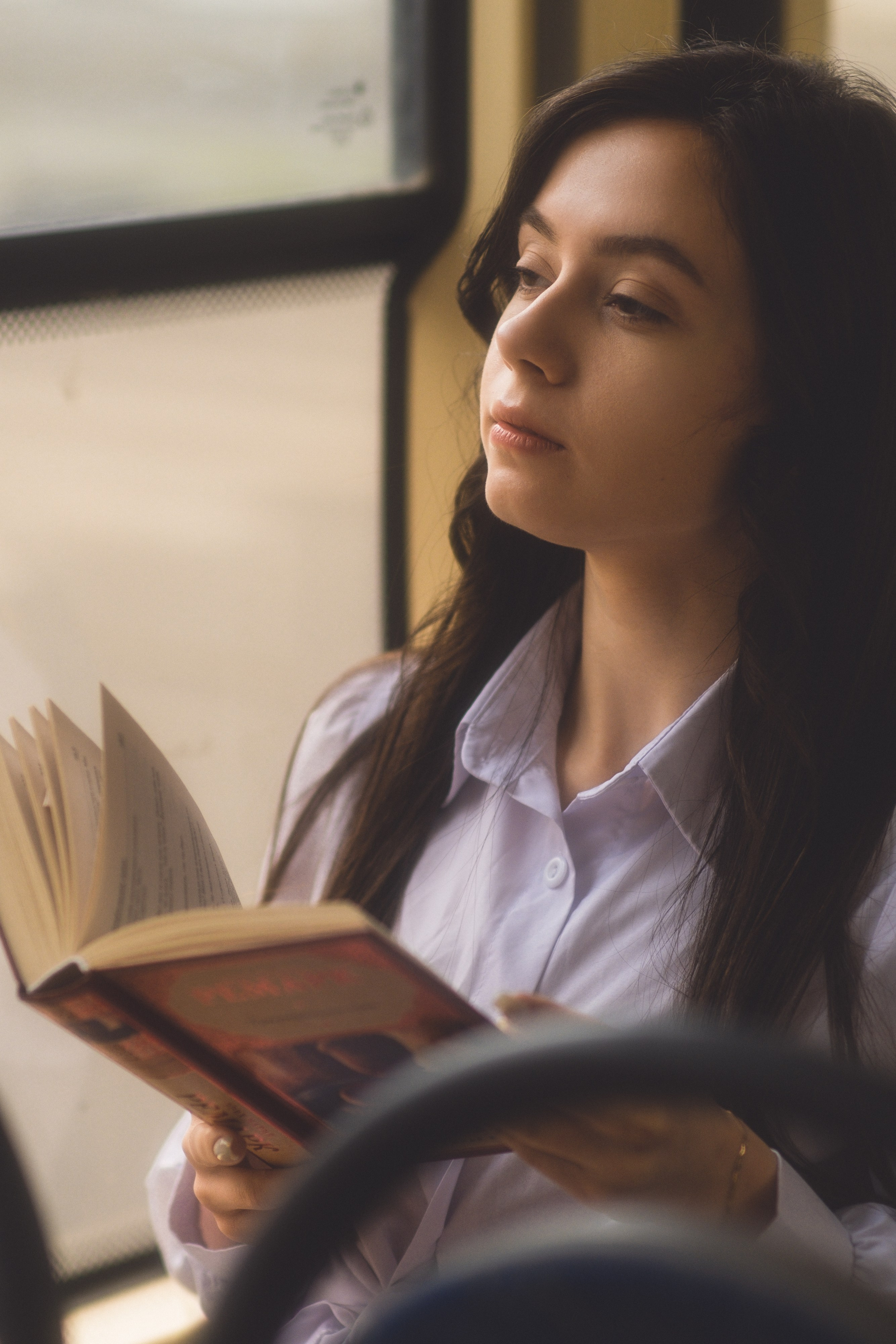 Карина. На трамвае по городу. Дмитрий Пропадалин, Нейрофотография